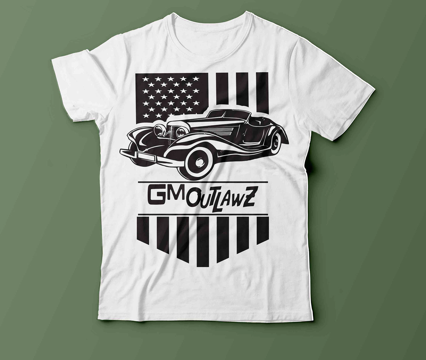 Car T-shirt design.