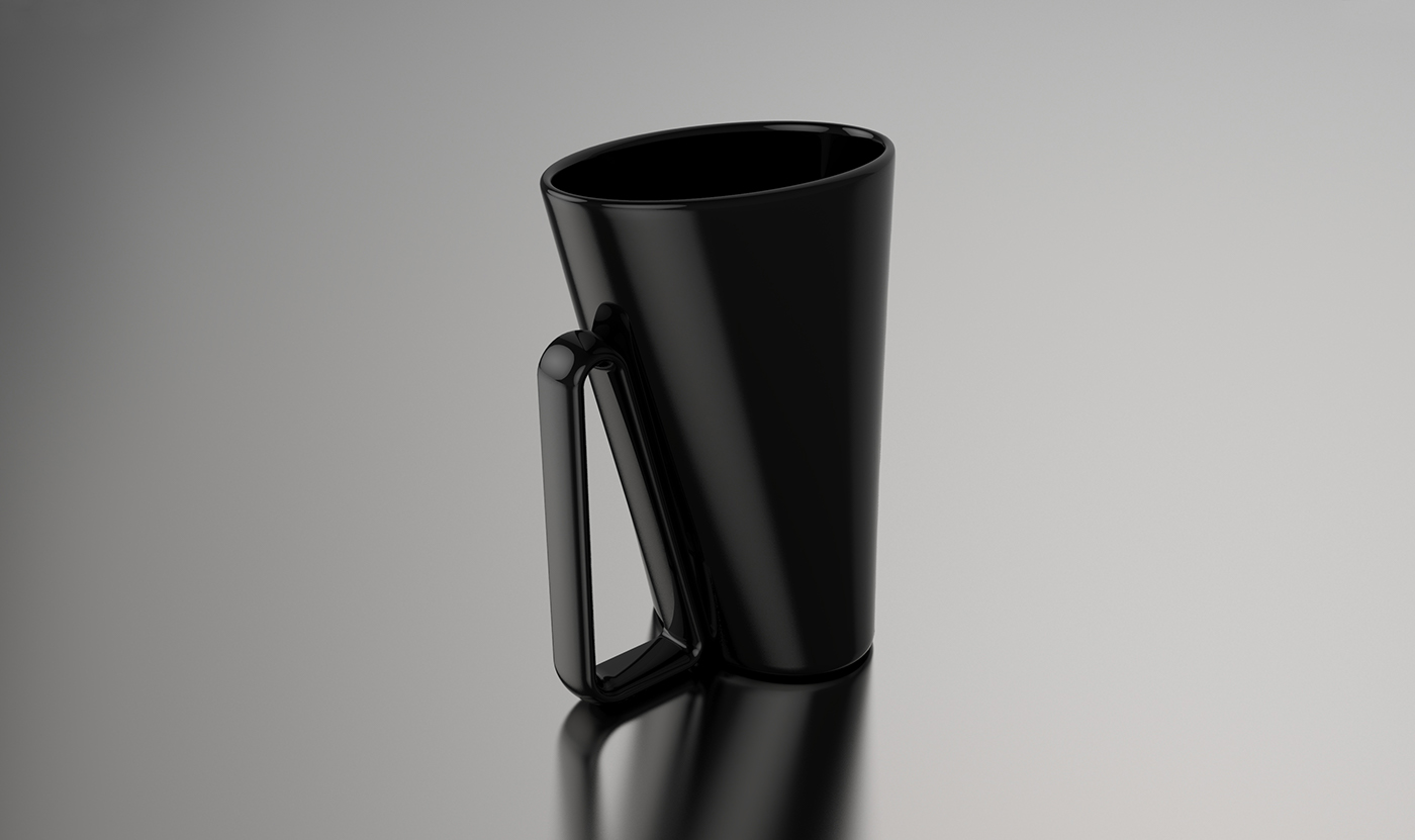 cup ceramic geometry Style