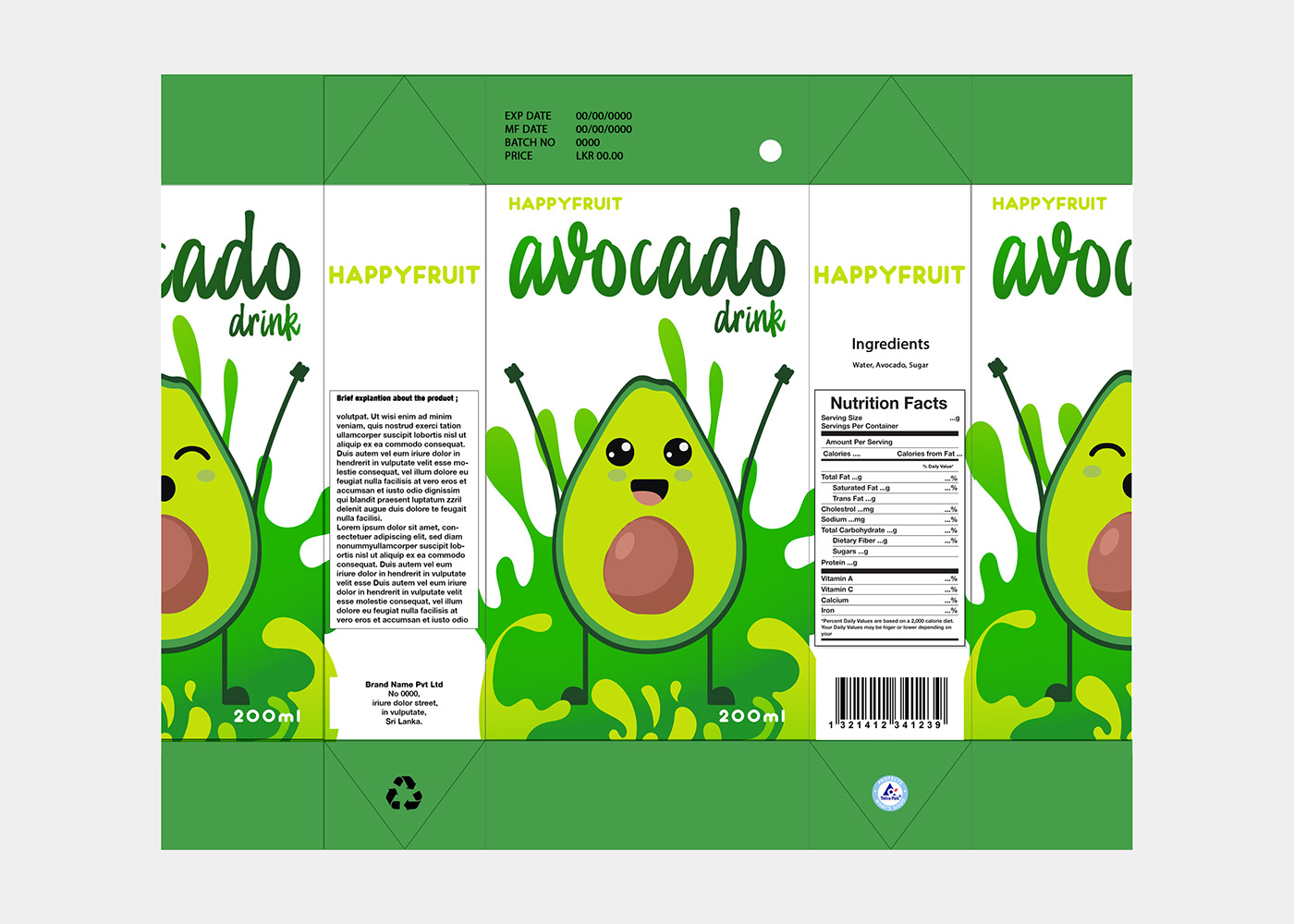 beverage box branding  conceptual Fruit graphic graphic identity ILLUSTRATION  juice Packaging