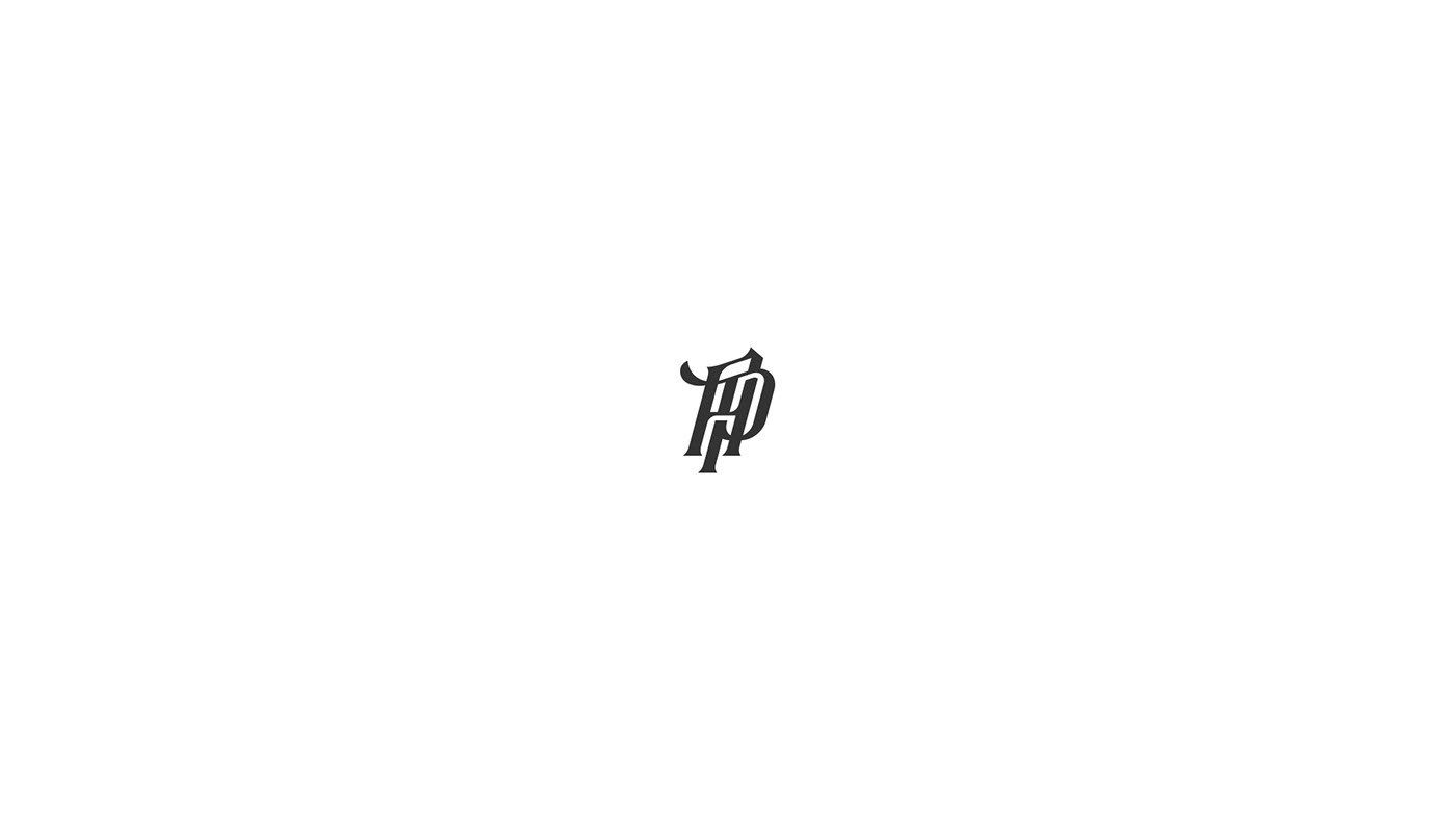 lettering A P monogram typography logo design by anhdodes