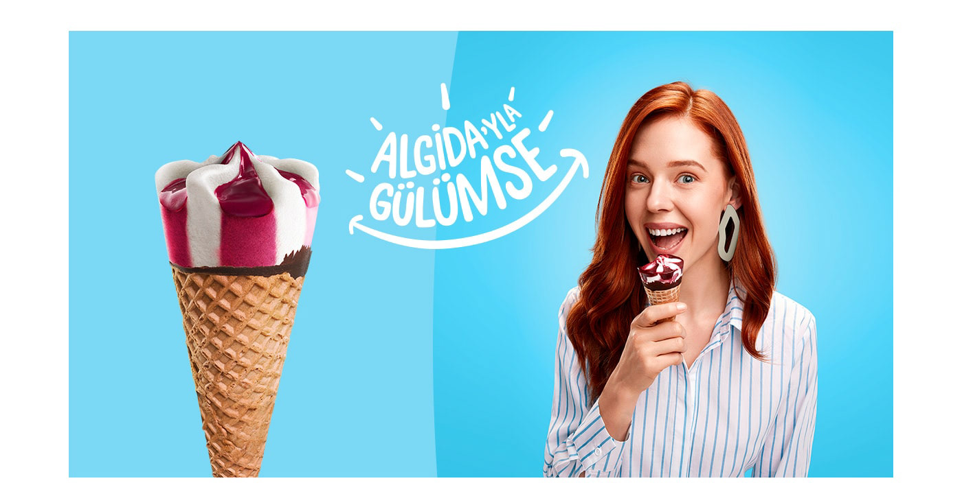 algida ice cream icecream walls Advertising  FMCG Unilever smile happiness summer