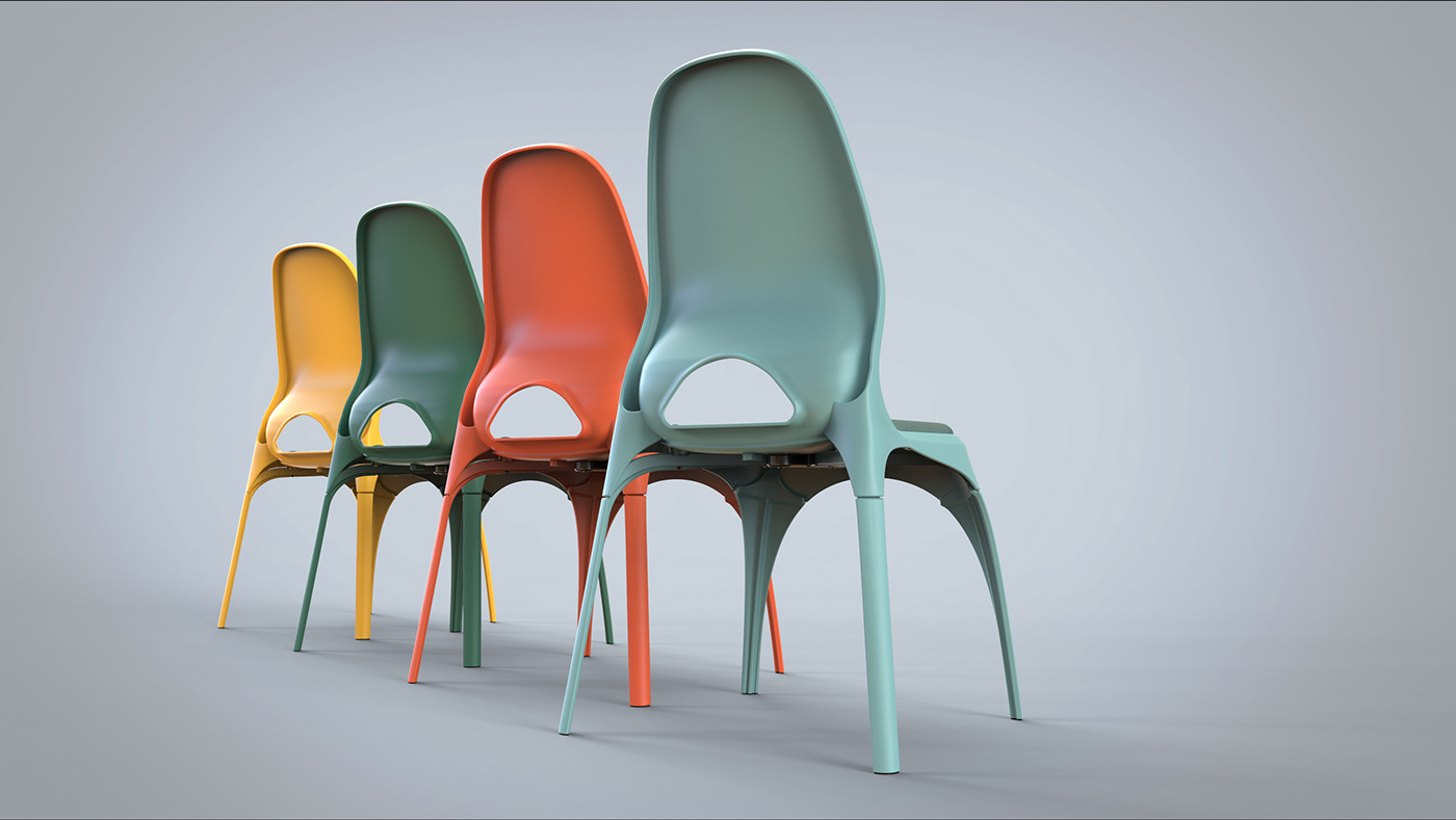 animation  chair design diseño industrial furniture industrial design  mobiliario Render silla sketch