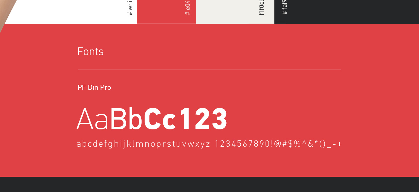 Karol Rzeźnik  carl913  Interface design Website professional brand White grey red cool HTML5 CSS3 icons flat design color gradient