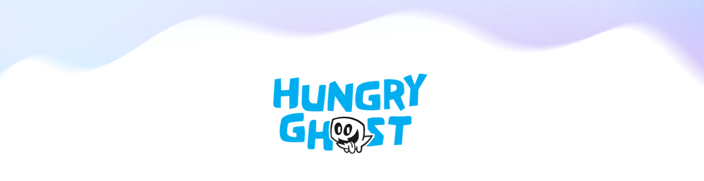 branding  game studio logo studio Brand Design brand identity hungry ghost Logo Design