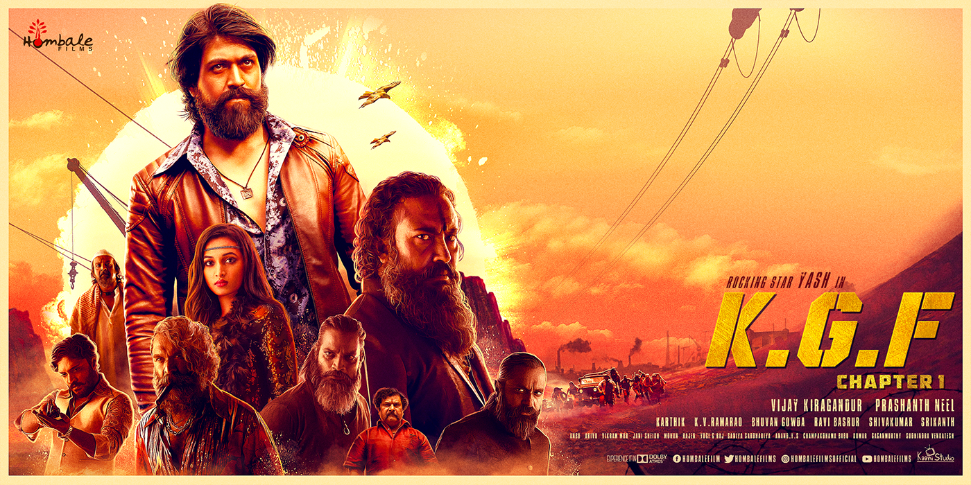 KGF movie Film   kannada tamil telugu malayalam poster game art