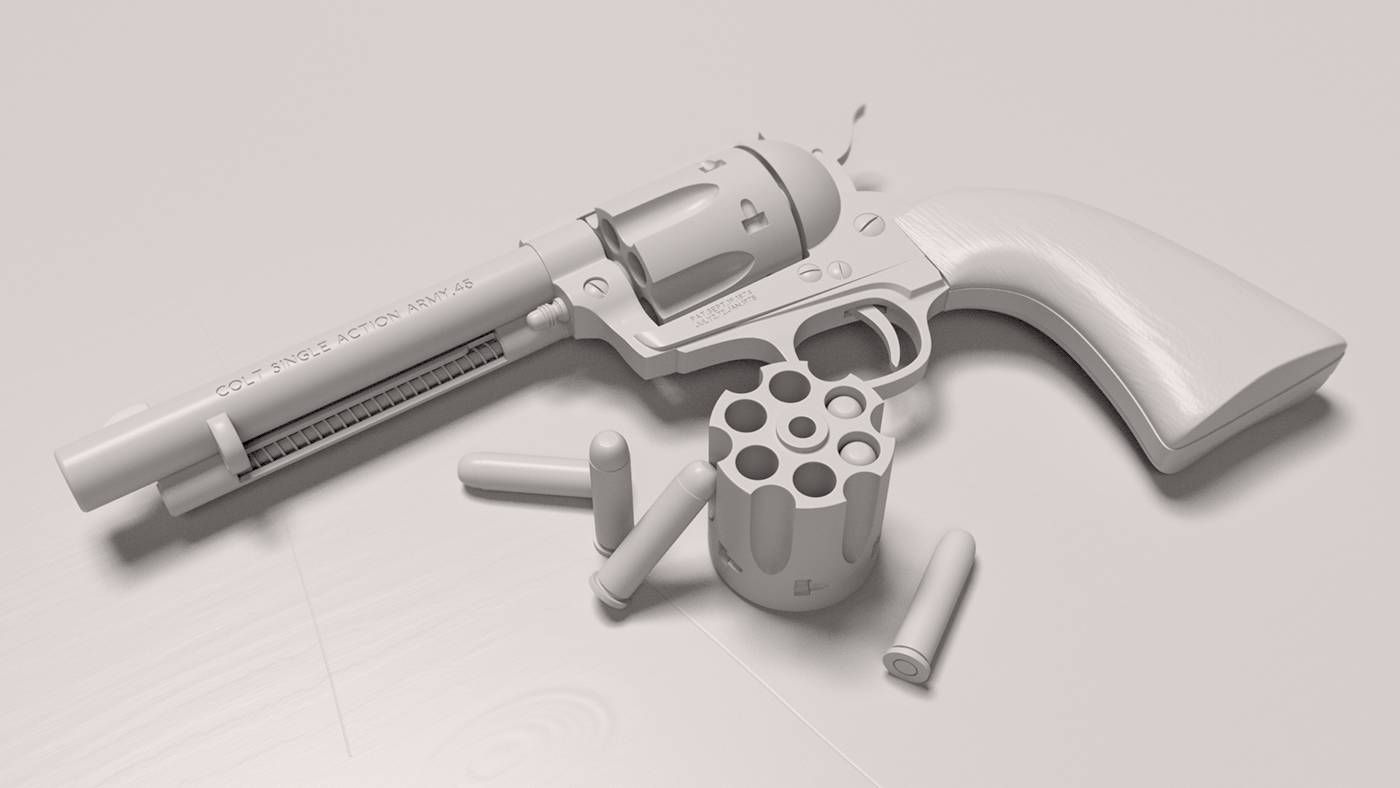 modeling 3D 3dsmax 3dmodeling art Colt