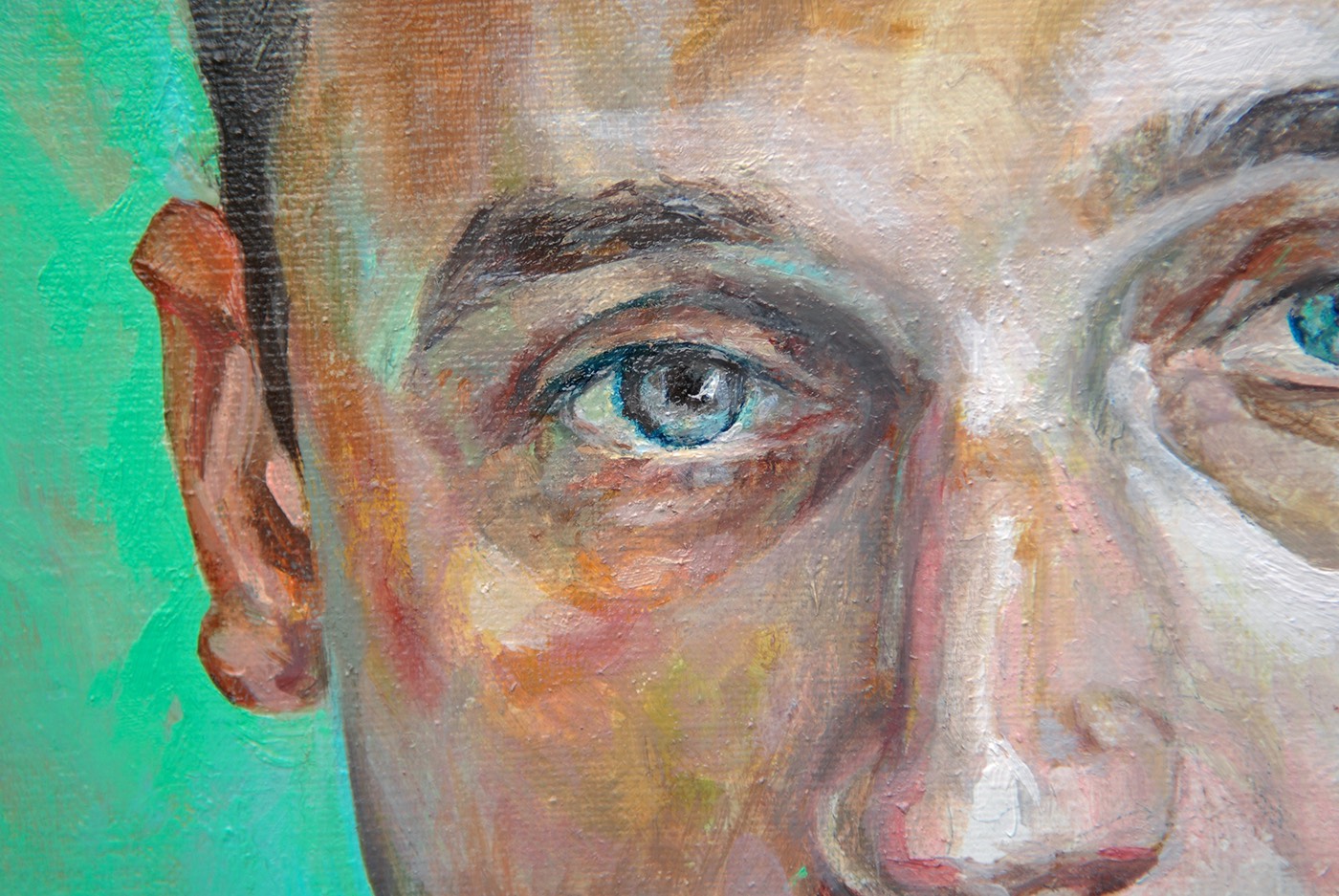oil Oil Painting oil on canvas canvas paining medicine portrait ambulance