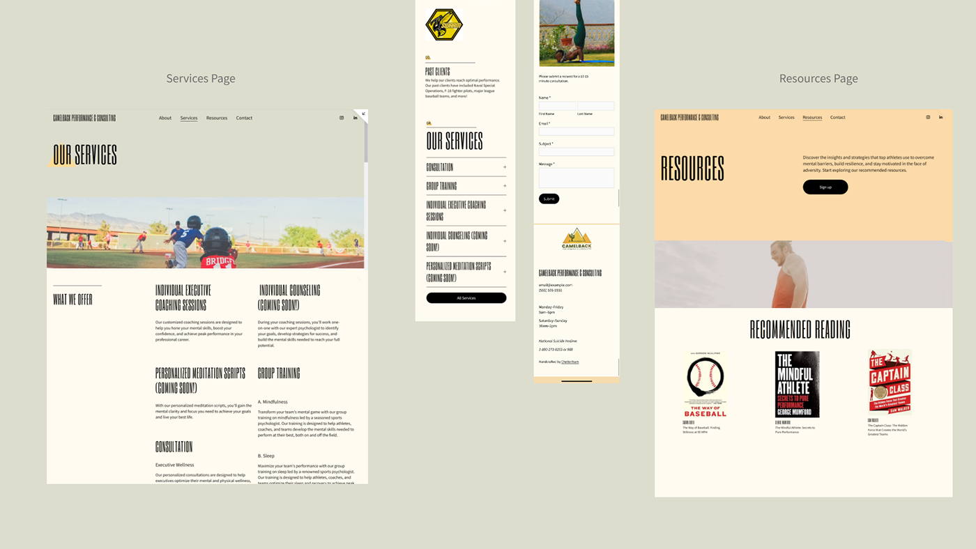 landing page UI/UX Web Design  Website Design brand identity marketing   personal branding solopreneur typography   visual identity