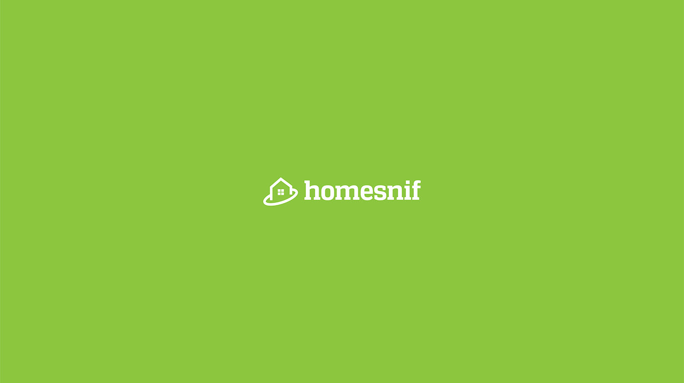 clean elegant green home logo modern solid