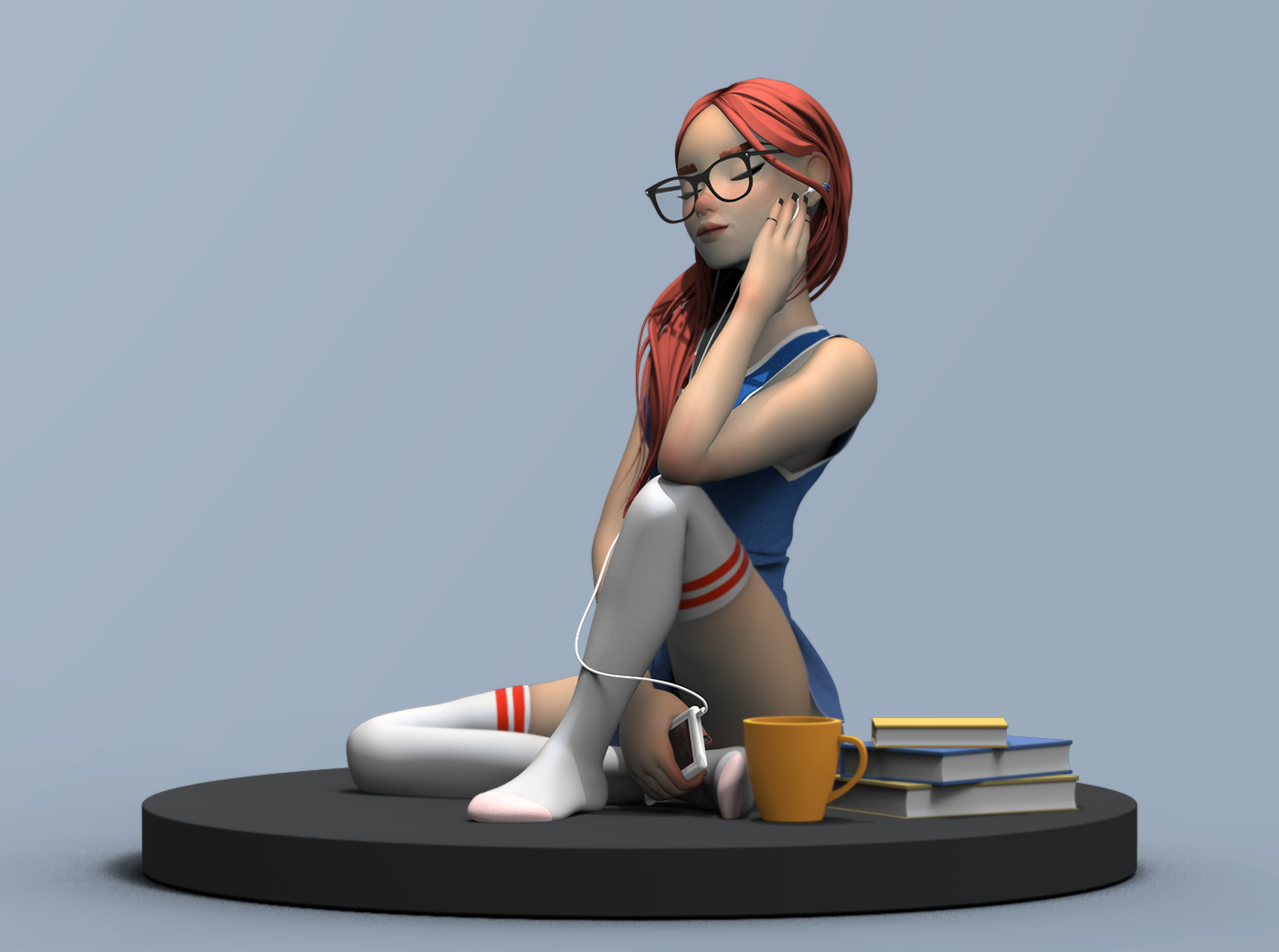 Character design  Zbrush designer toy Character 3D