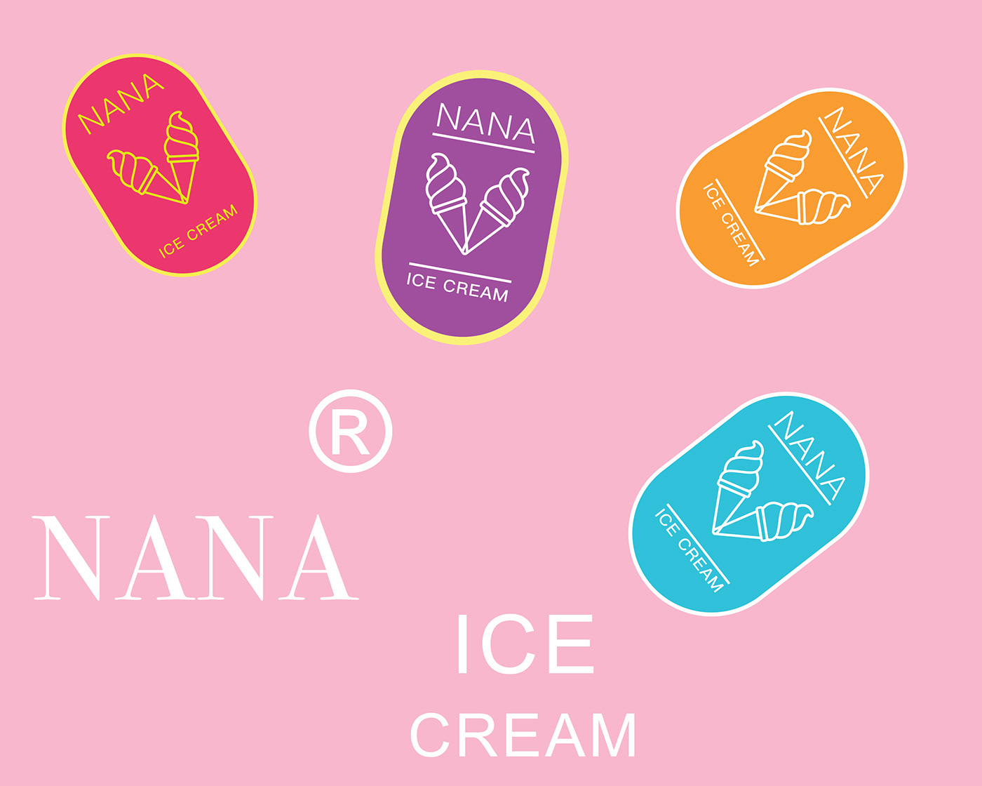 branding  food package graphic design  ice cream package design identity package design  Packaging