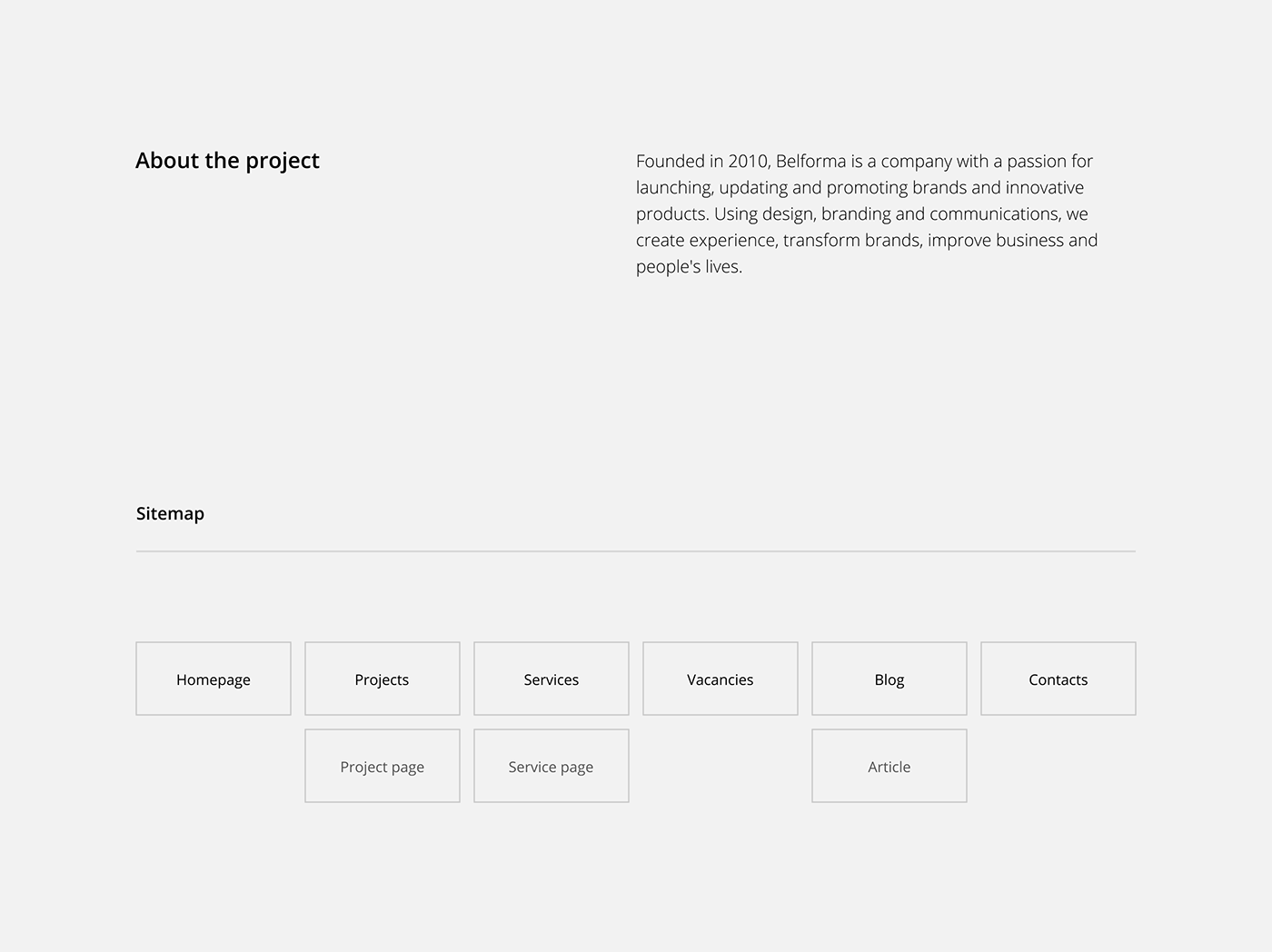 agency clean grid minimal portfolio studio typography   UI ux Webdesign