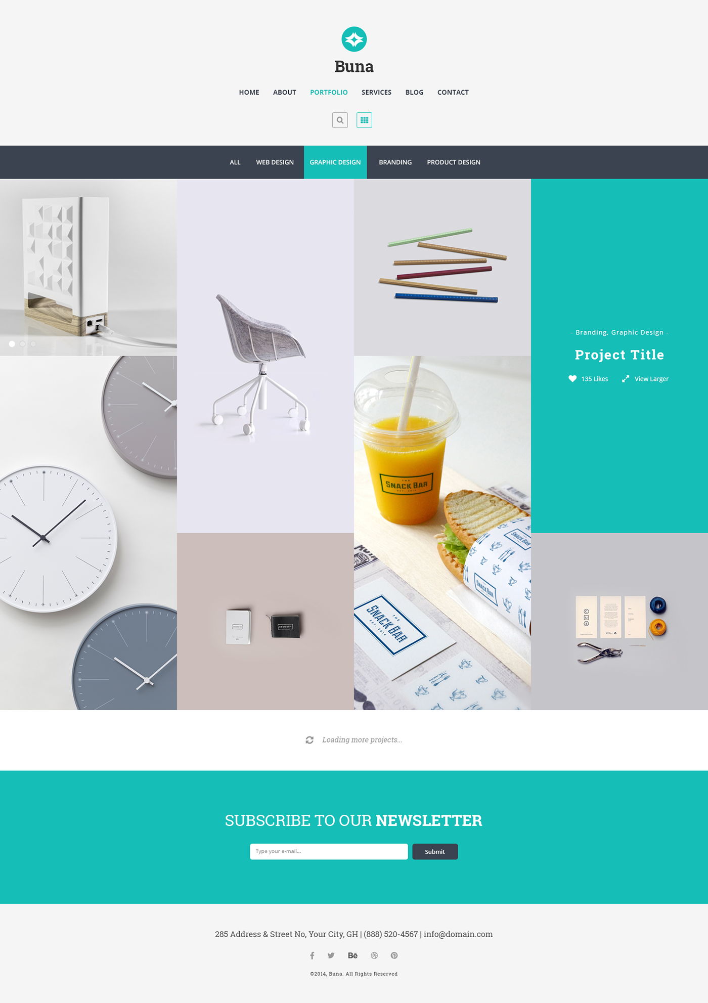Agency template Blog Classic contact creative masonry   modern One page personal studio