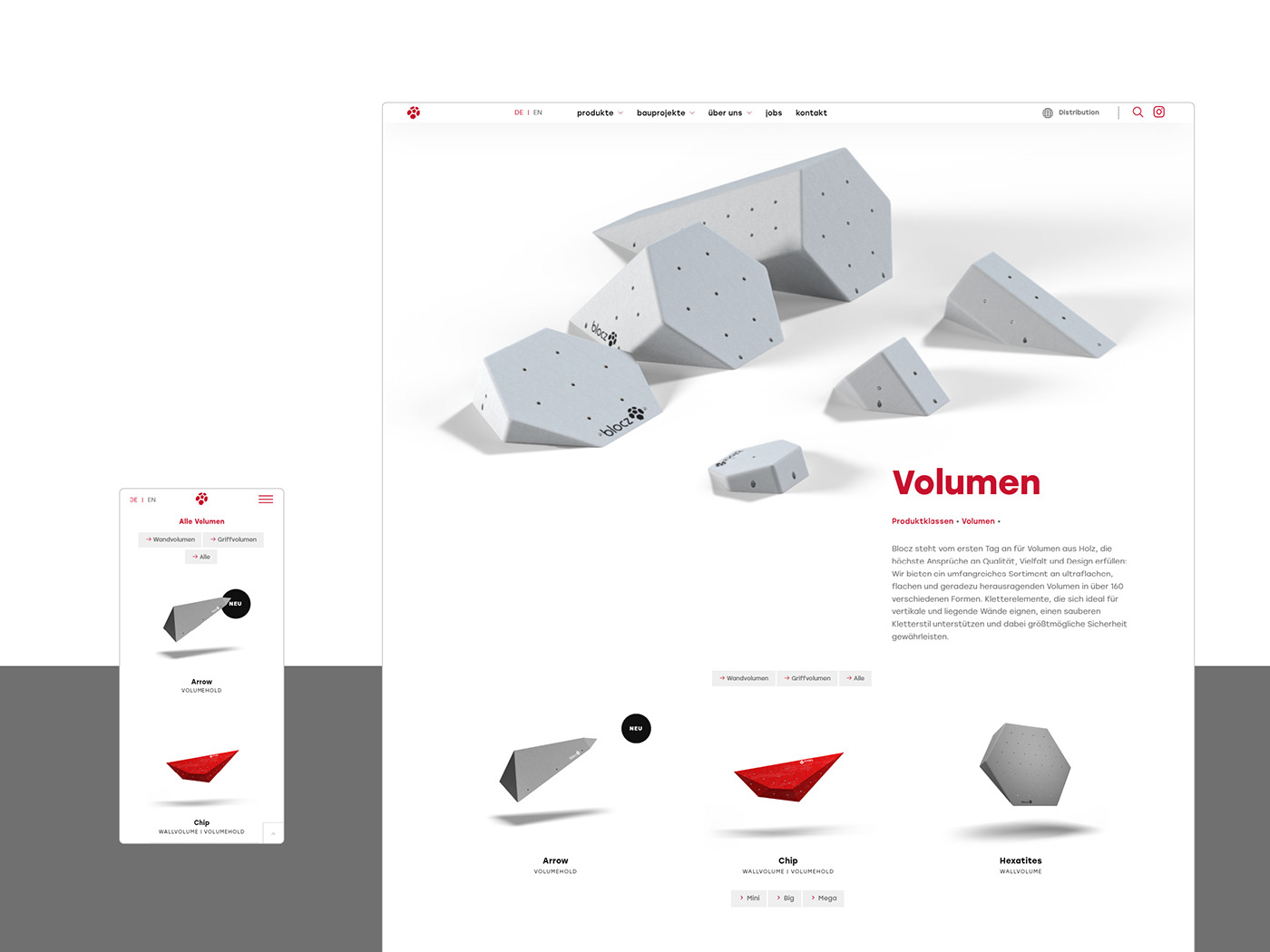 3D 3d animation 3d modeling cinematic climbing Product Rendering Responsive Design Webdesign Website wordpress