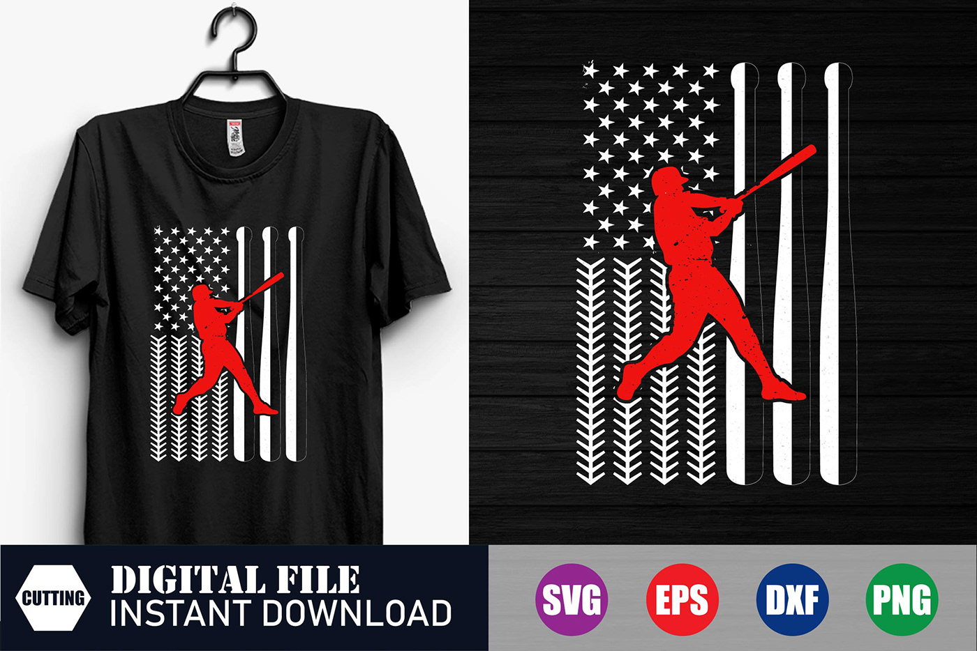baseball player american design adobe illustrator Graphic Designer flag america united states baseball Sports Design