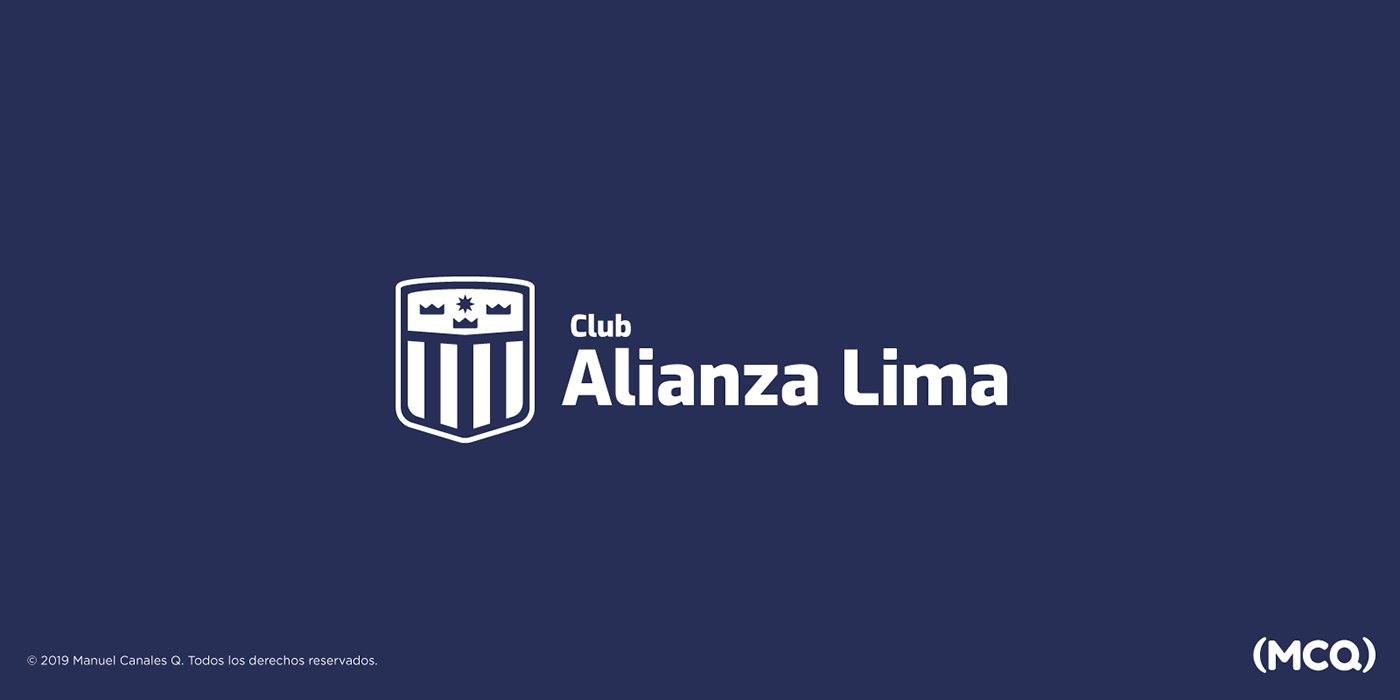 alianza alianza lima peru Futbol lima Conmebol redesign escudo crest soccer