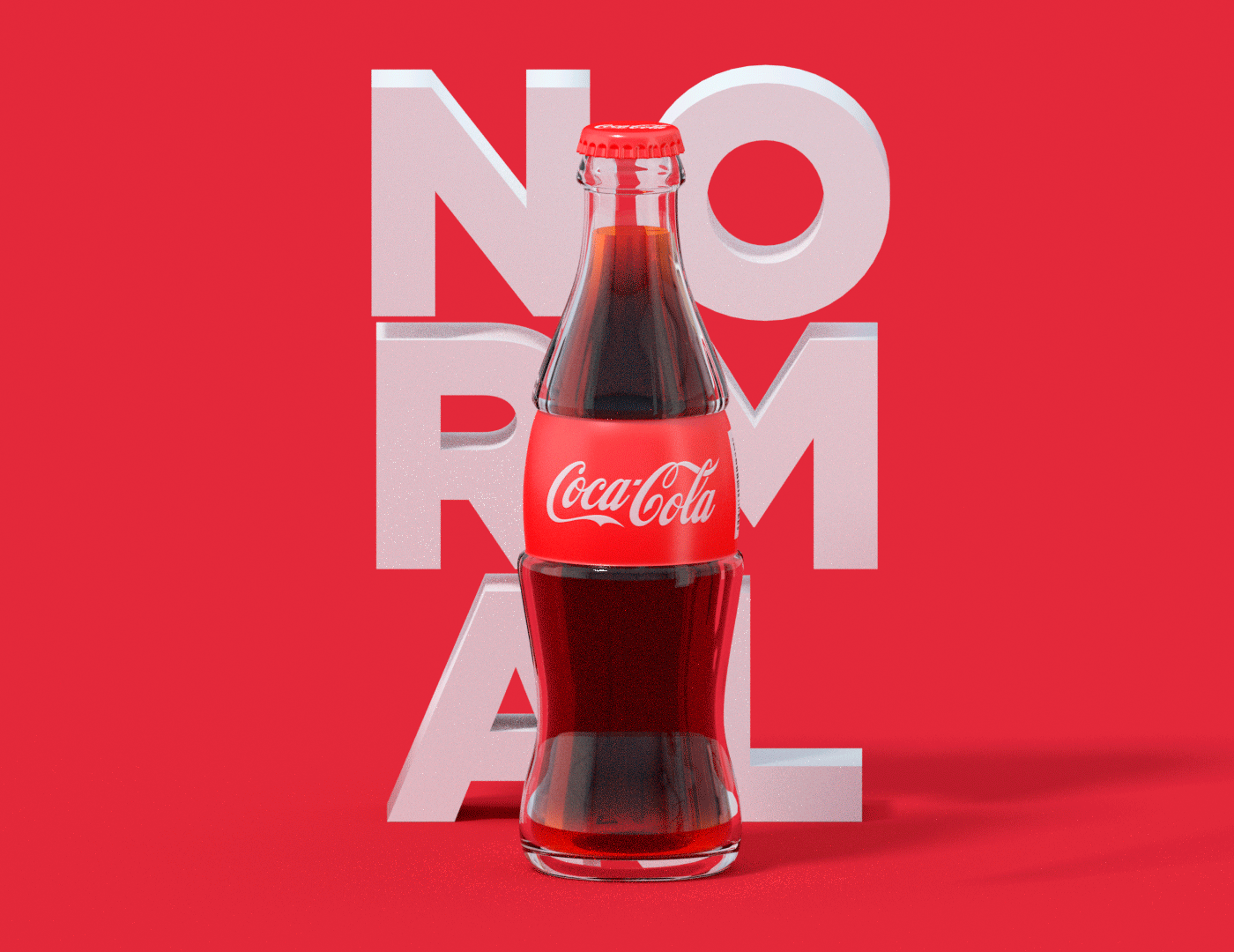 ABNORMAL anormal bottle coca Coca Cola Coca-Cola coke Coke Zero Glitch soda
