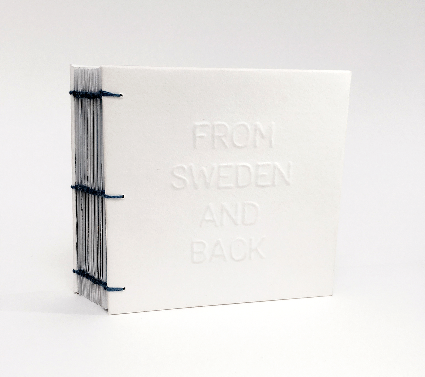 book Book Binding Sweden embossing editorial design Scandinavian design Scandi design personal project Layout