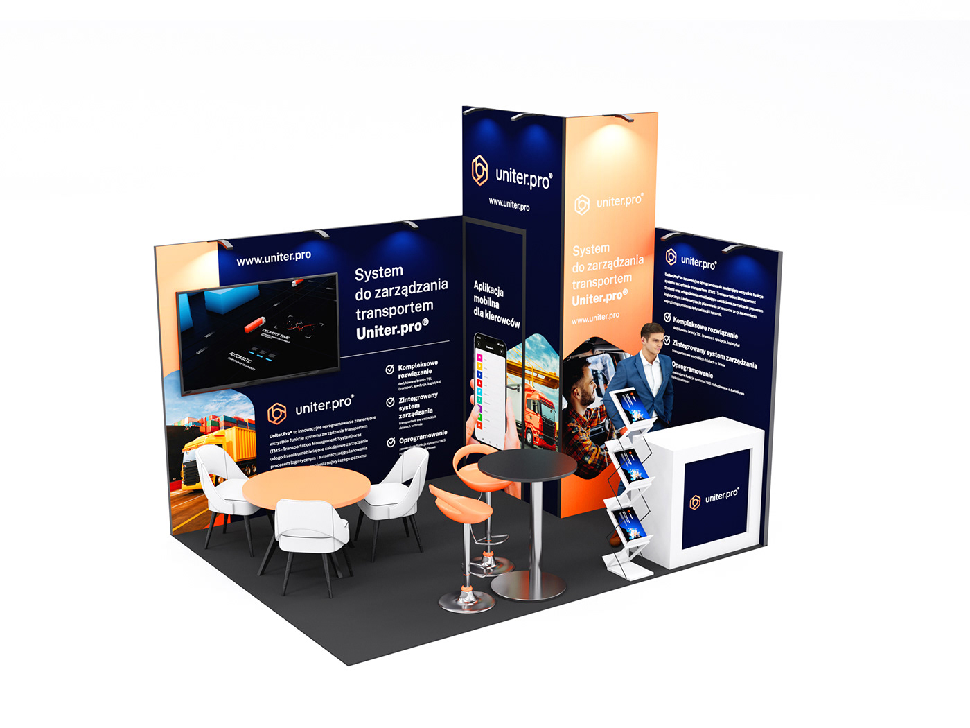 exhibition stand booth design Exhibition  Stand booth expo 3D Render visualization print design 