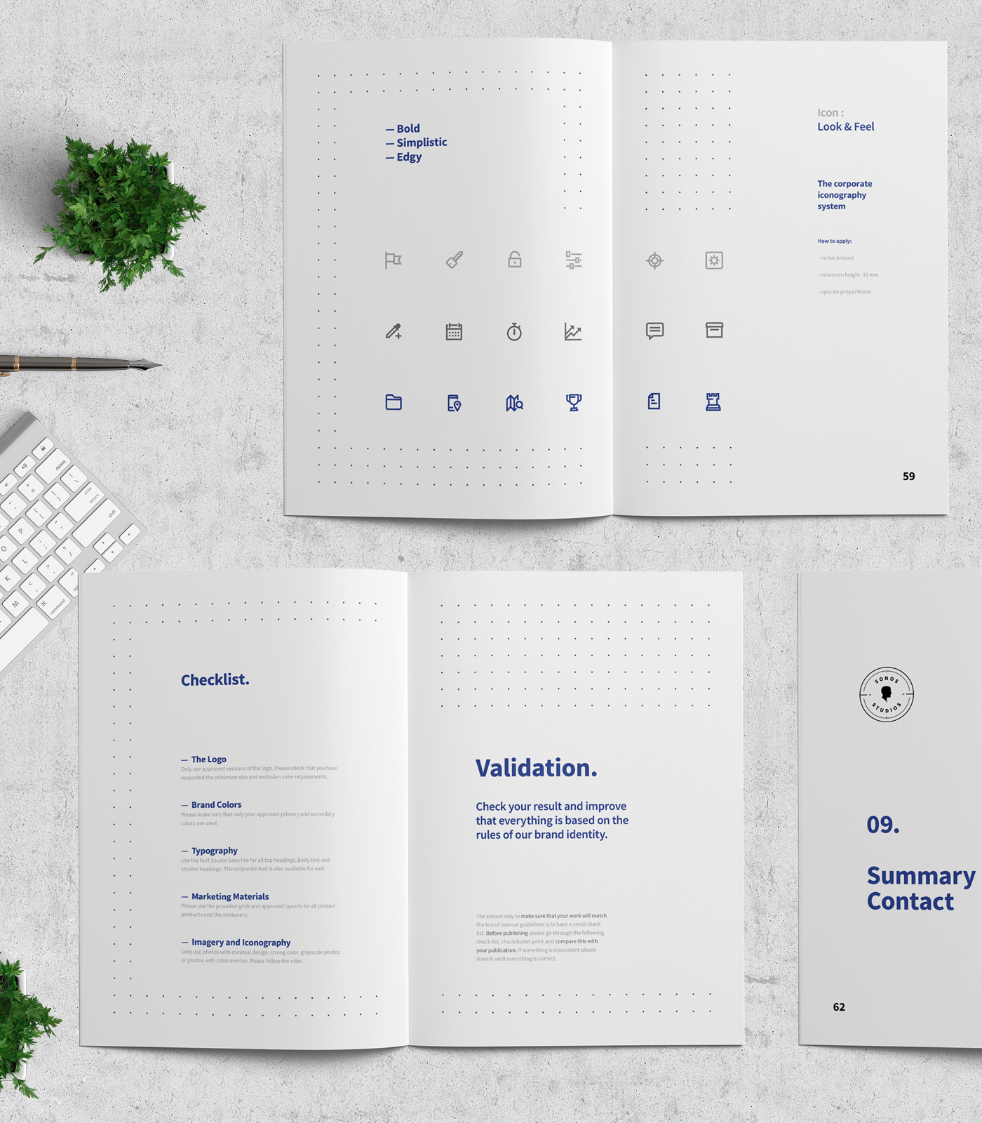 manual Guide brand corporate design guidelines company branding  logo identity