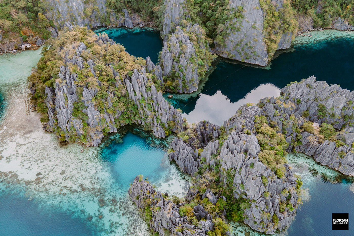 Landscape Photography  Aerial philippines Coron Island palawan beach Travel adventure
