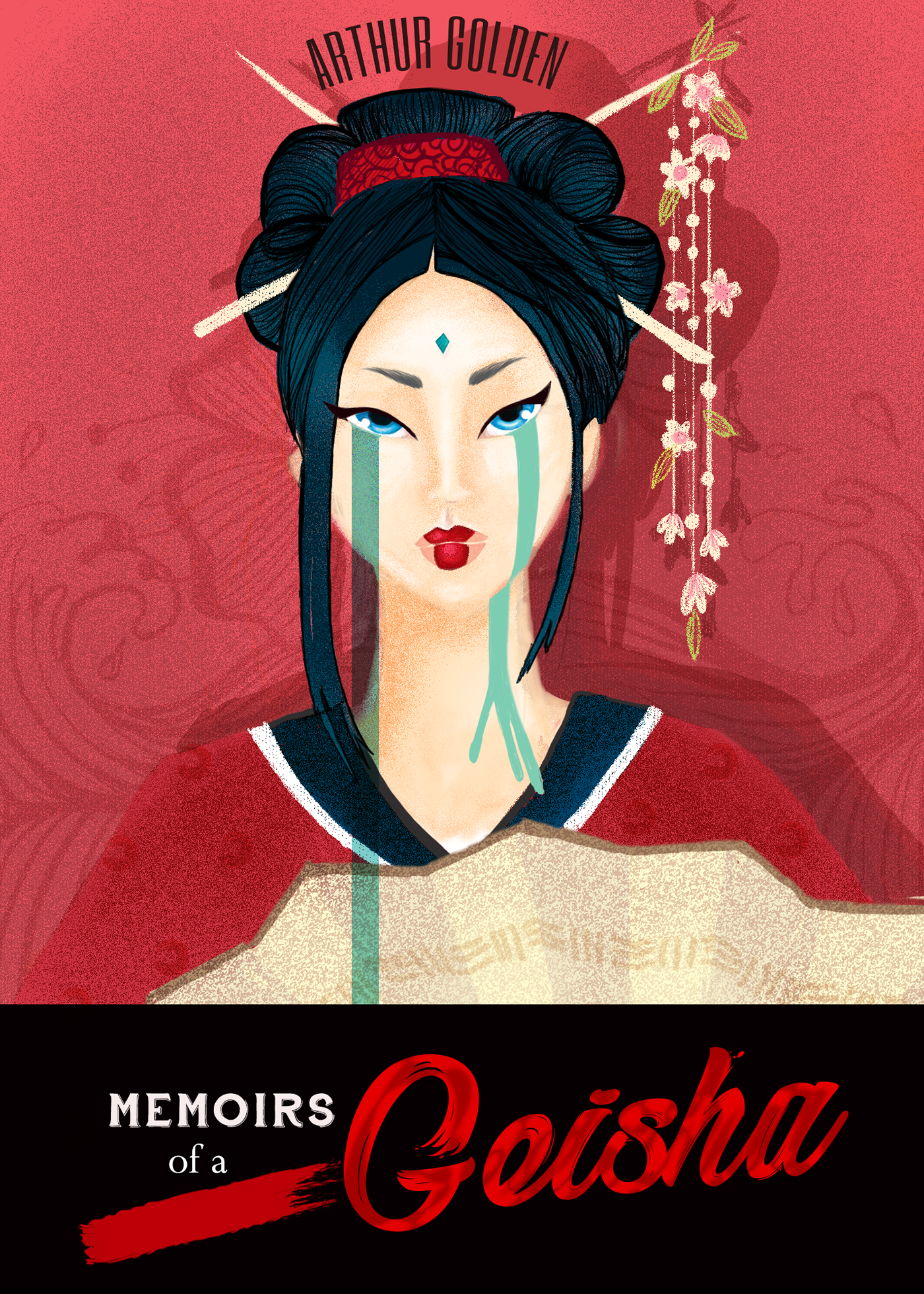 Memoirs of a Geisha Book Cover Re-design on Behance