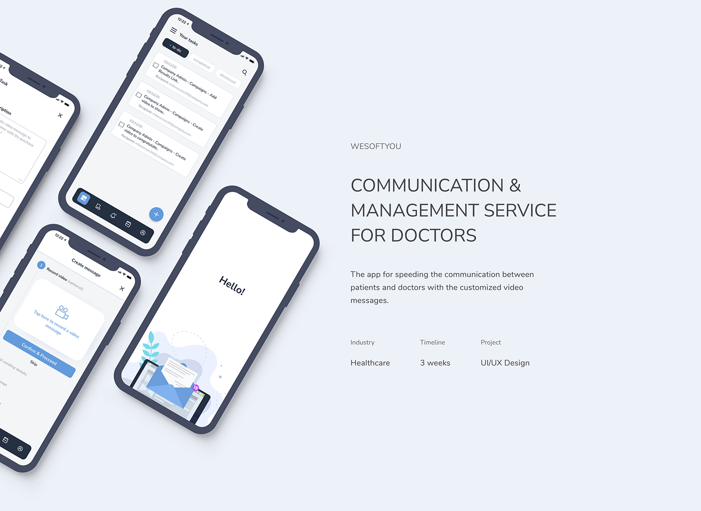 clinic dental doctor Figma healthcare interaction Interface Mobile app UI/UX