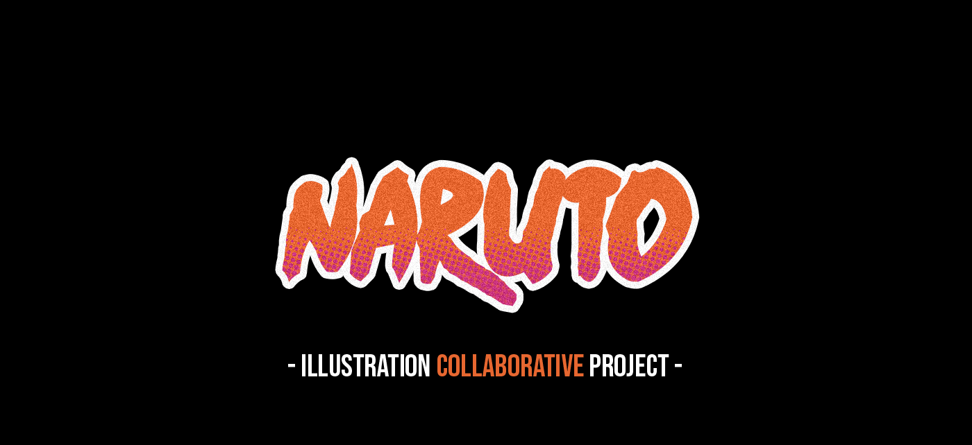 ILLUSTRATION  Ilustração naruto draw desenho ninja collab Collaborative