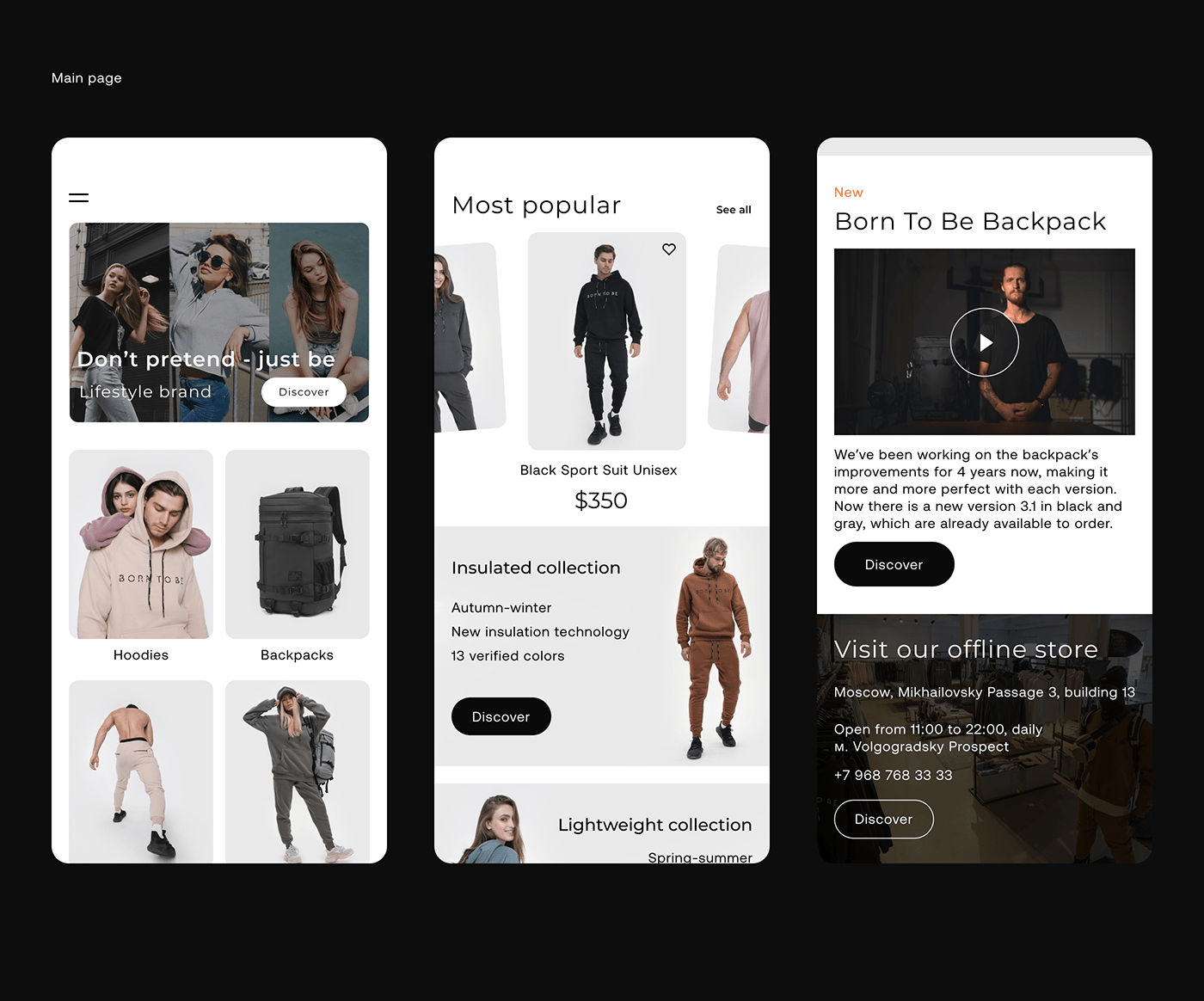 application beauty Ecommerce Fashion  Mobile app model Style ui design UI/UX vogue