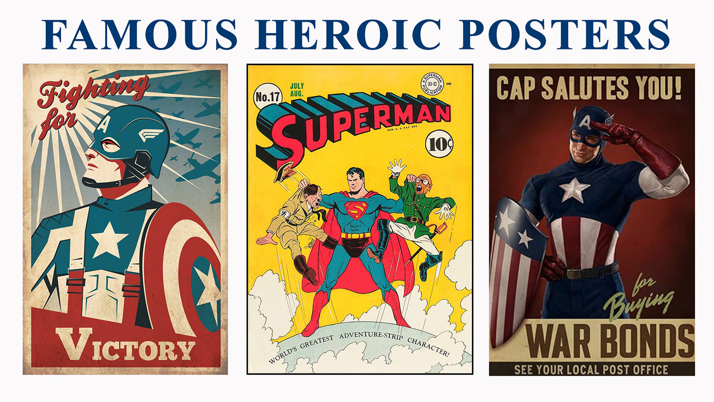 marvel SuperHero Avengers social Realism graphic design Style