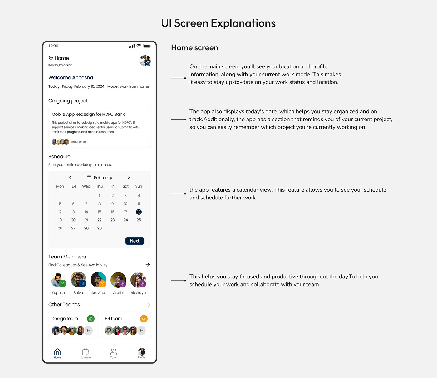 ui design task management uxui wireframe user experience mobileappdesign Figma app design Case Study officeappdesign