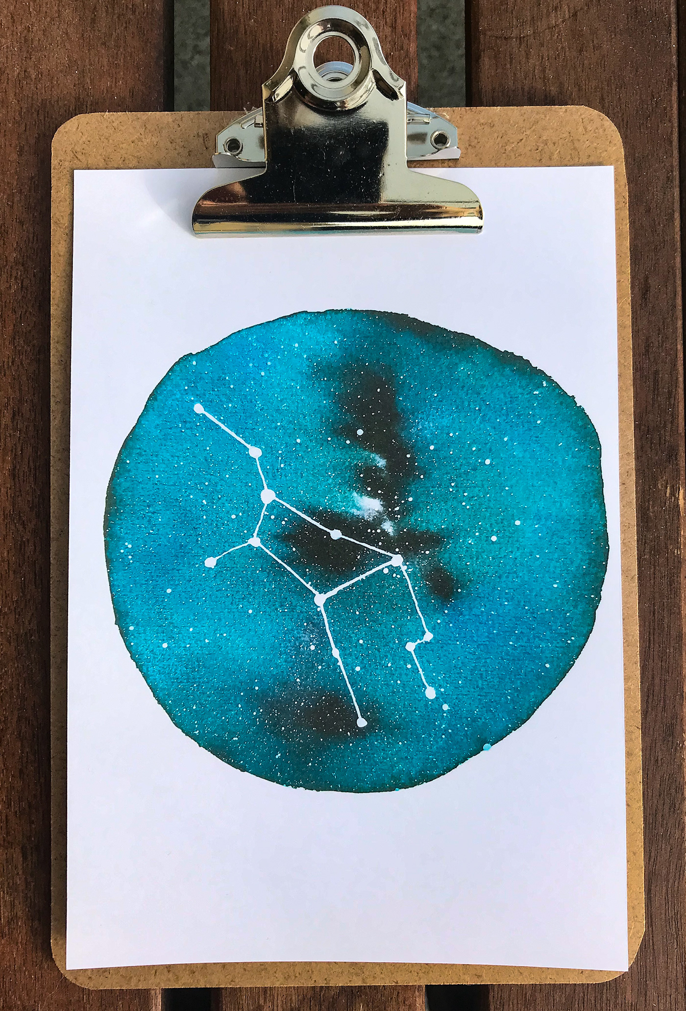 aquarell watercolour sternzeichen star sign zodiac