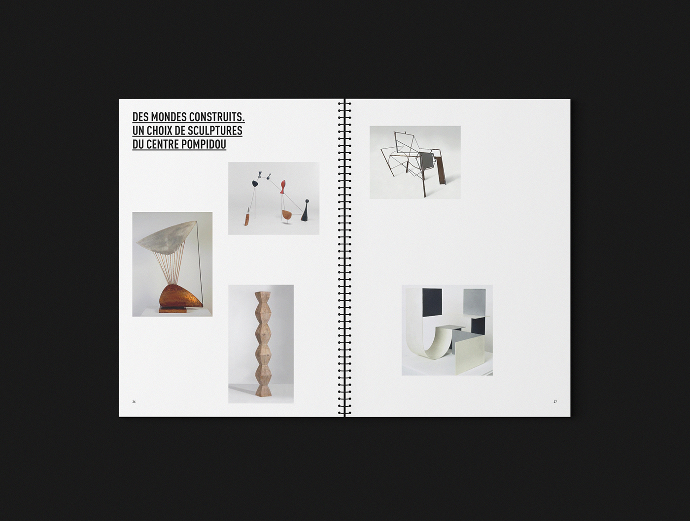 brochure design editorial dire musée wireo