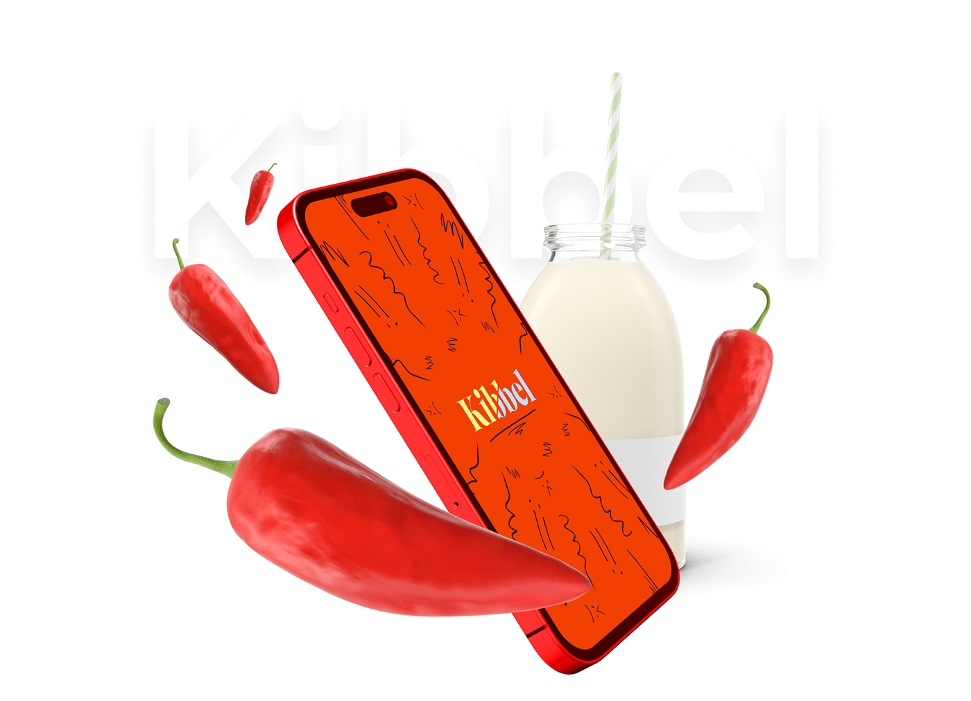 Card Swiping chat app Chili Pepper Conversation App ice breaker kalvijn Kibbel red app red branding Spicy Mode