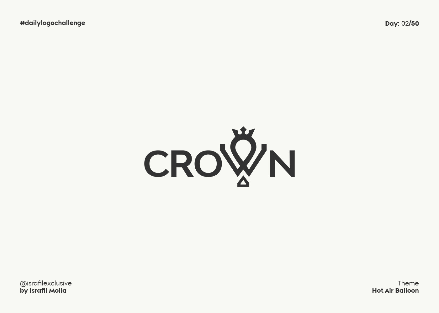 Crown - Daily Logo Challenge - Day 02