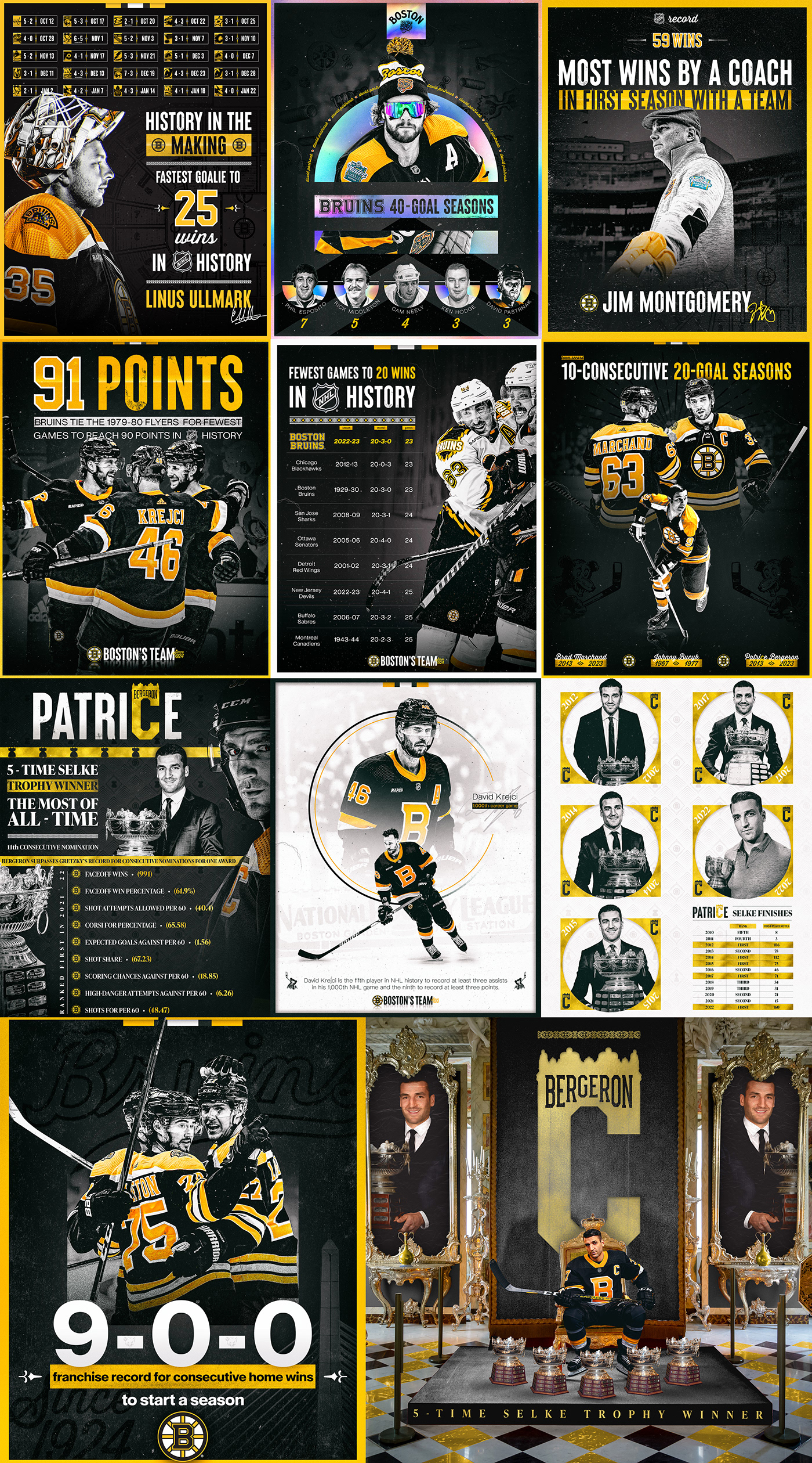 after effects animation  Boston Bruins branding  Branding design hockey design Layout photoshop Sports Design Sports Designer