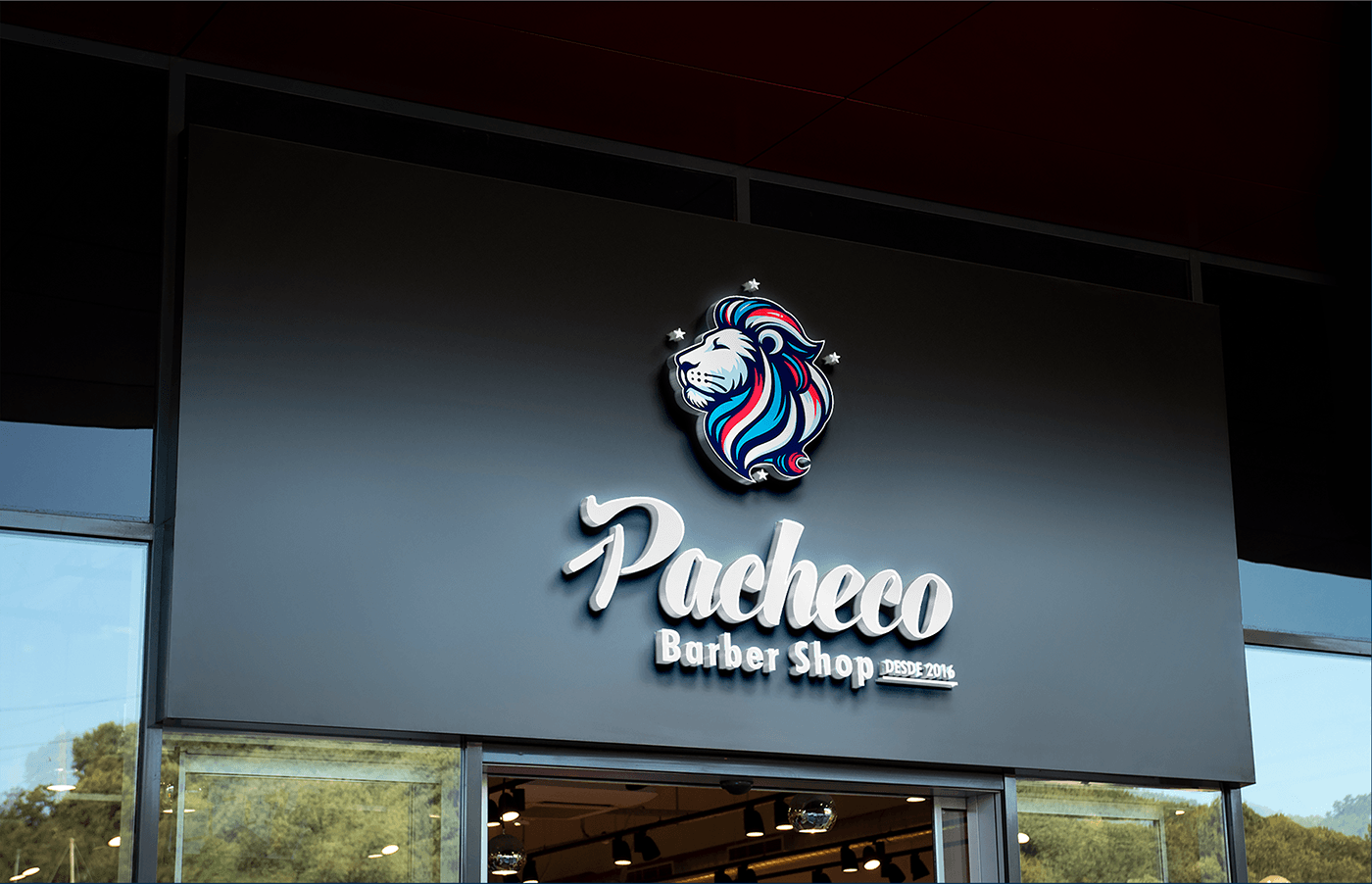 brand identity barber barbershop logo Graphic Designer Logo Design visual identity brand identidade visual barbearia