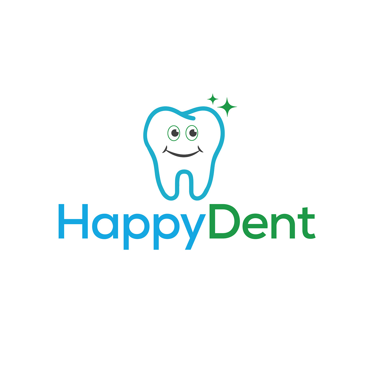 dental dentist teeth logo simple design brand identity adobe illustrator