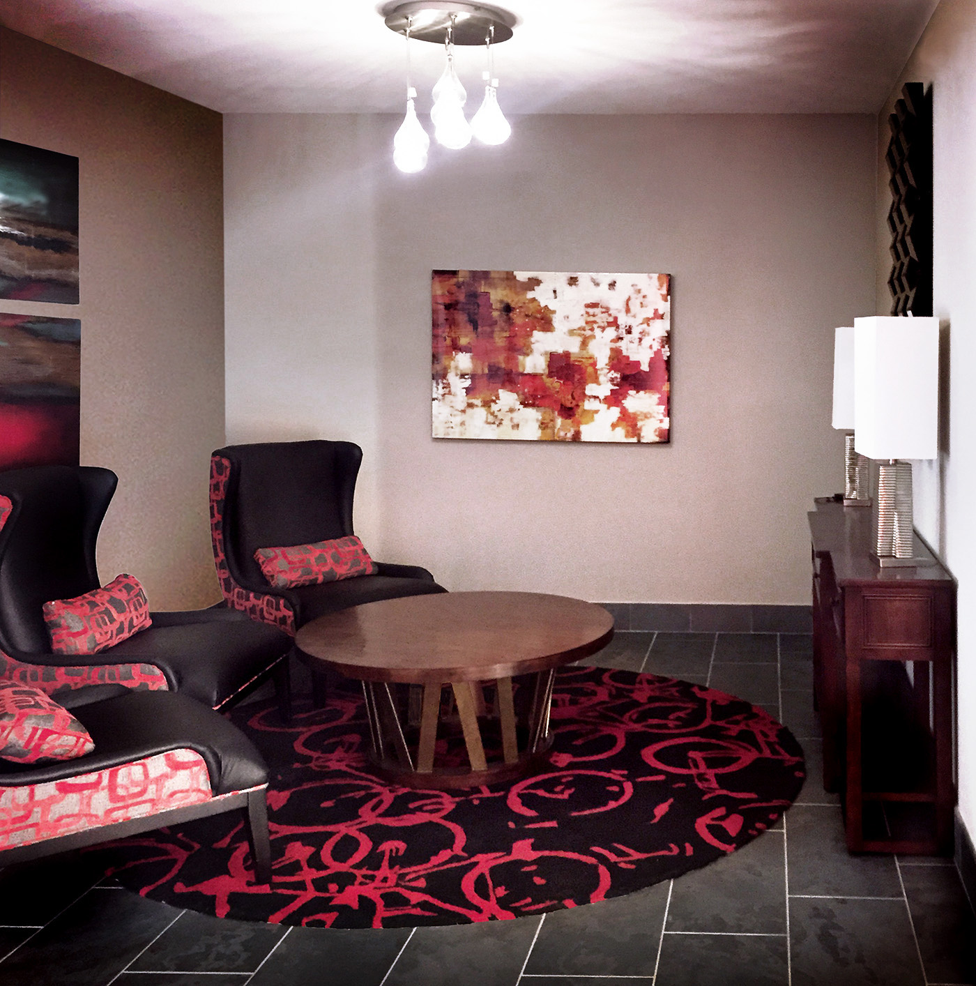 interior design  Lobby furniture Multifamily