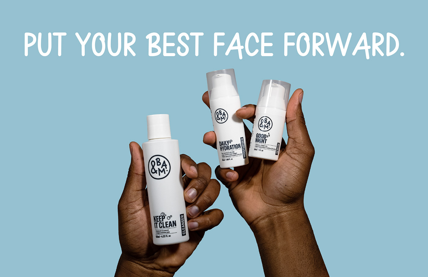 skincare cosmetics Packaging brand identity south africa male skincare
