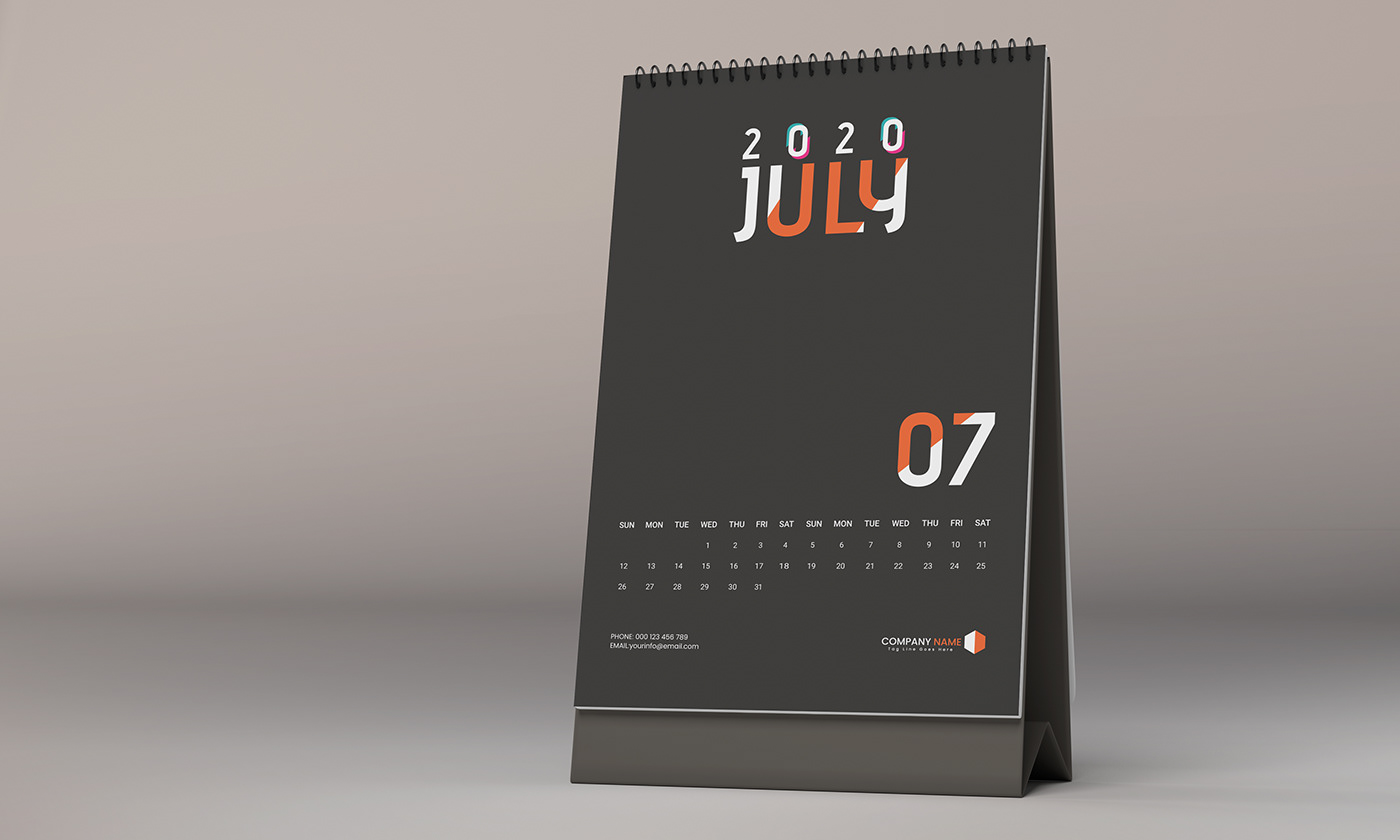 desktop calendar 2020 Desk Calendar 2020 Wall calendar 2020 CALENDAR 2020 calendar template 2020