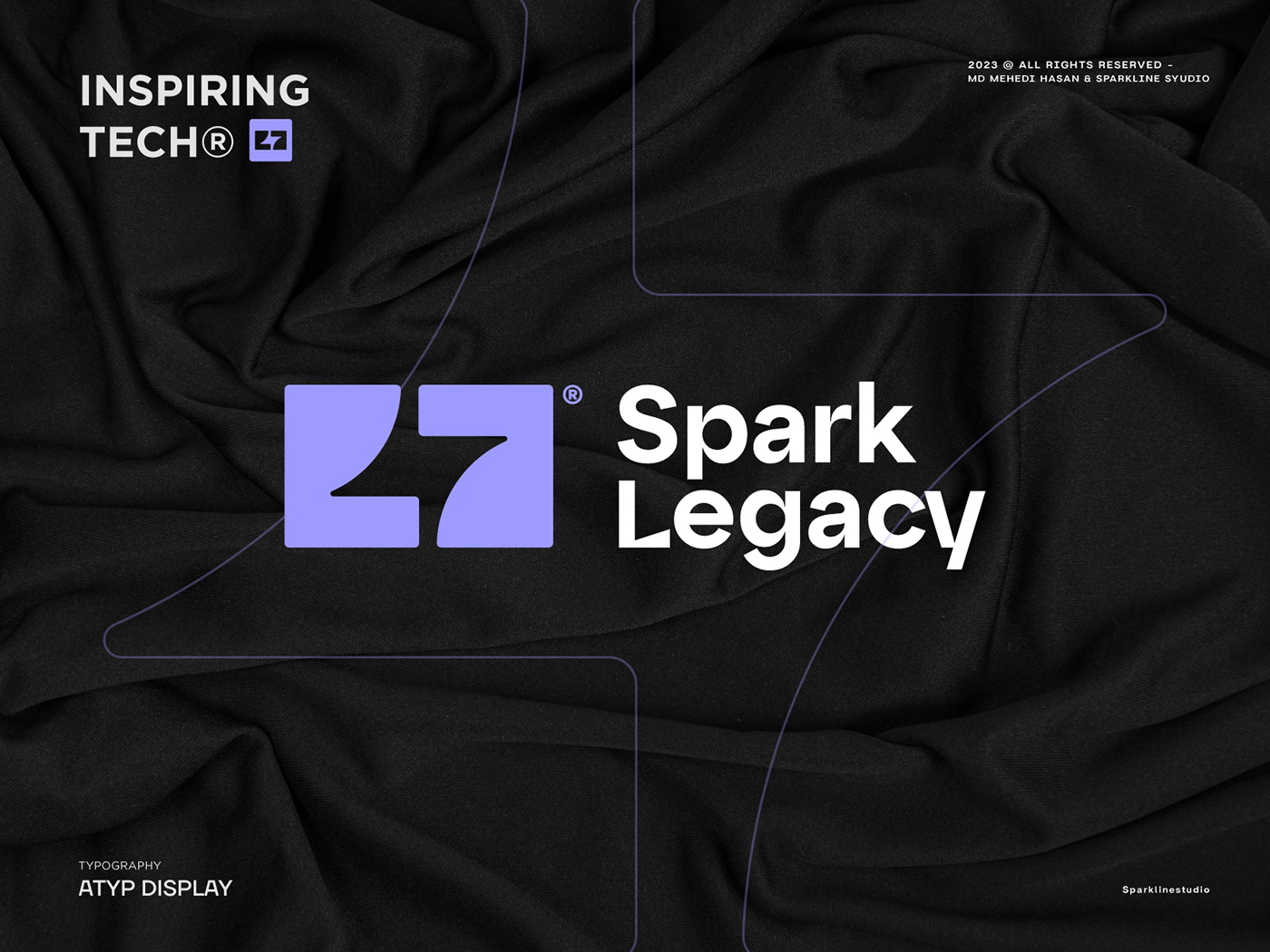 branding  logo Brand Design Logo Design Technology tech Startup logo designer SAAS spark