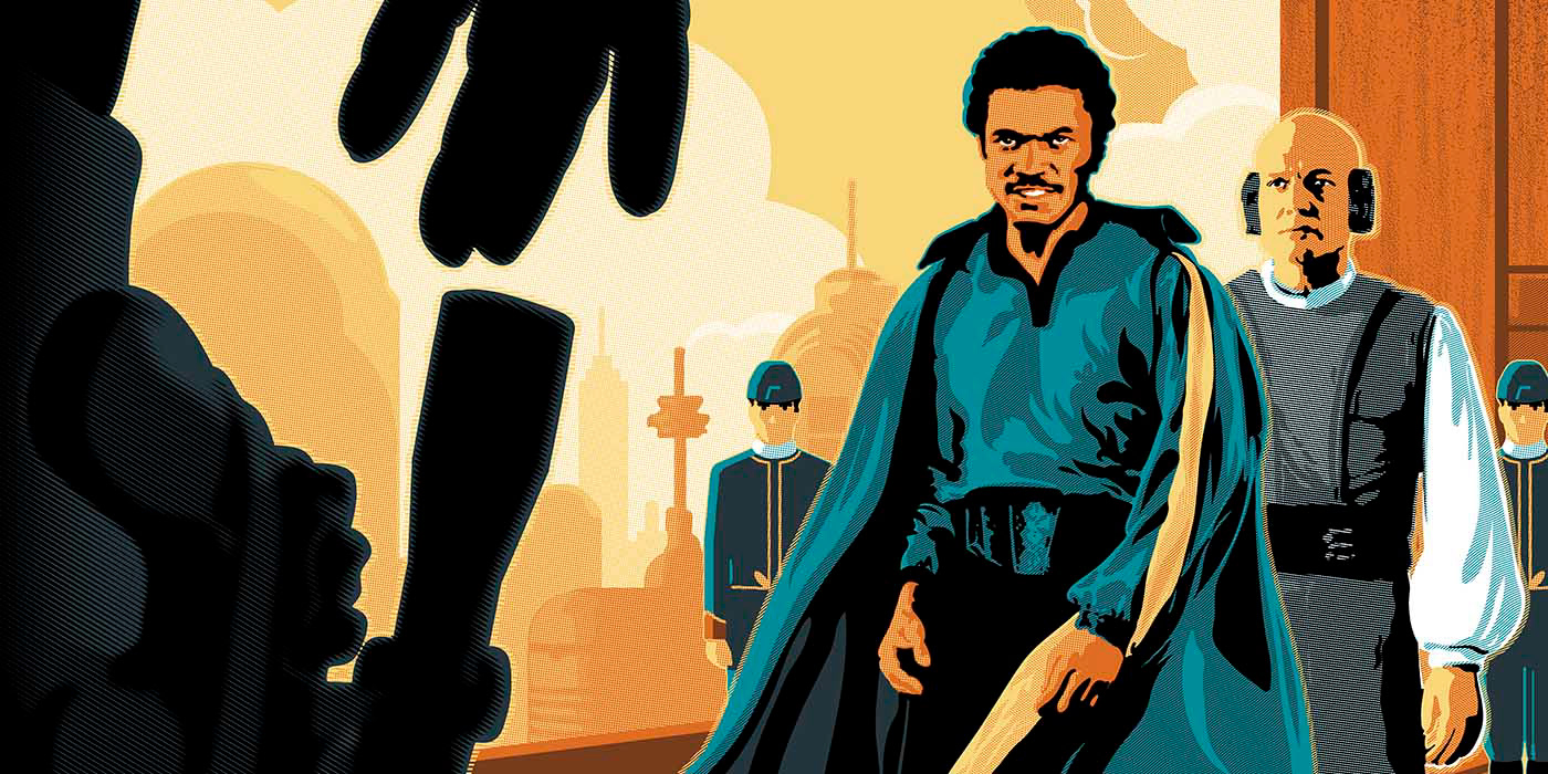 bespin Cloud City draw Empire Strikes Back Han Solo lando lobot Lucasfilm star wars