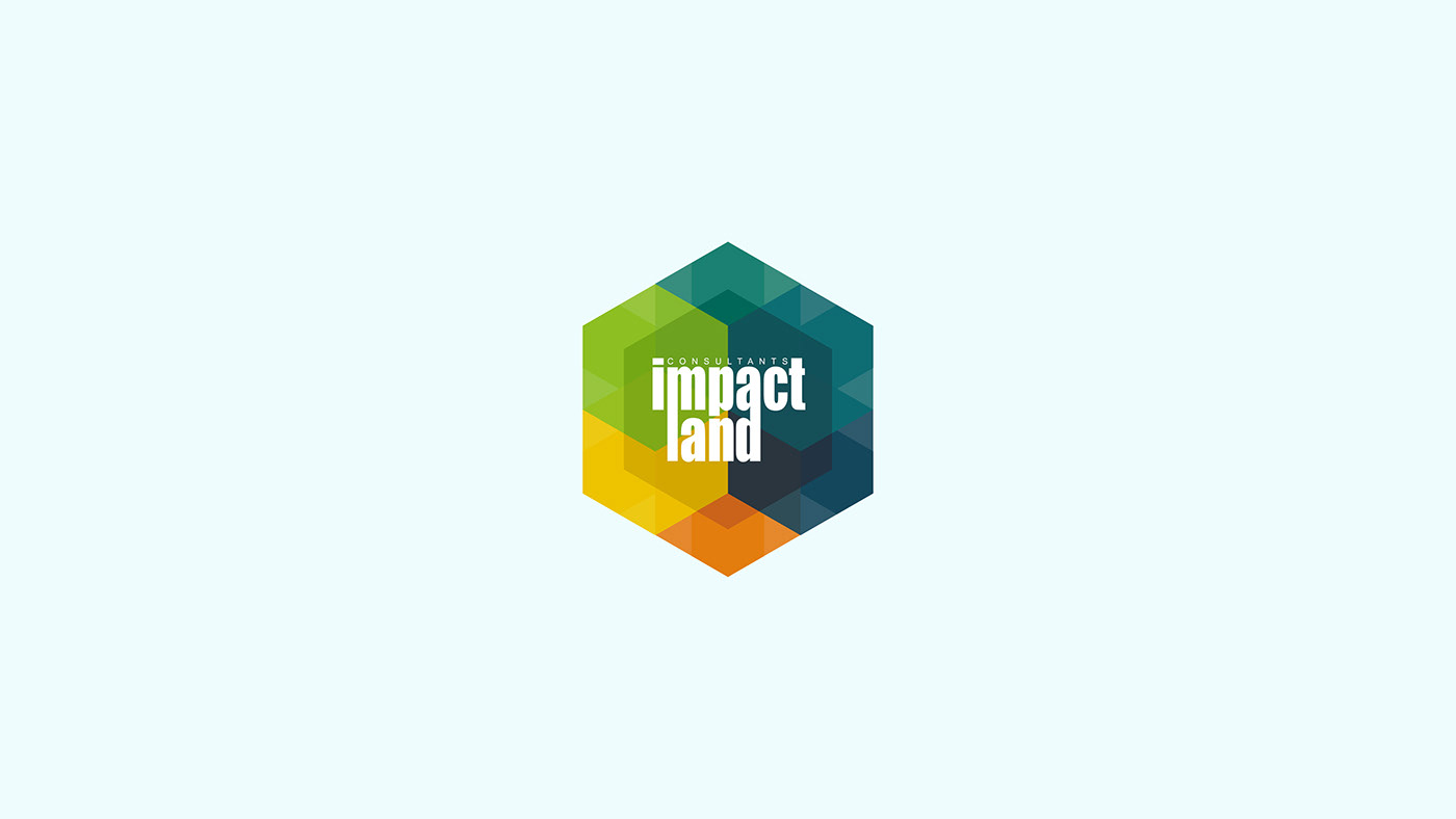 Logo Design corporate branding Impact Land
