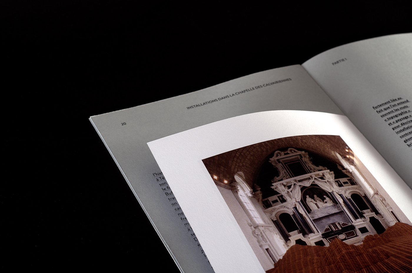 book edition art brandon grotesque infini chapelle calvairiennes research concept graphic design 