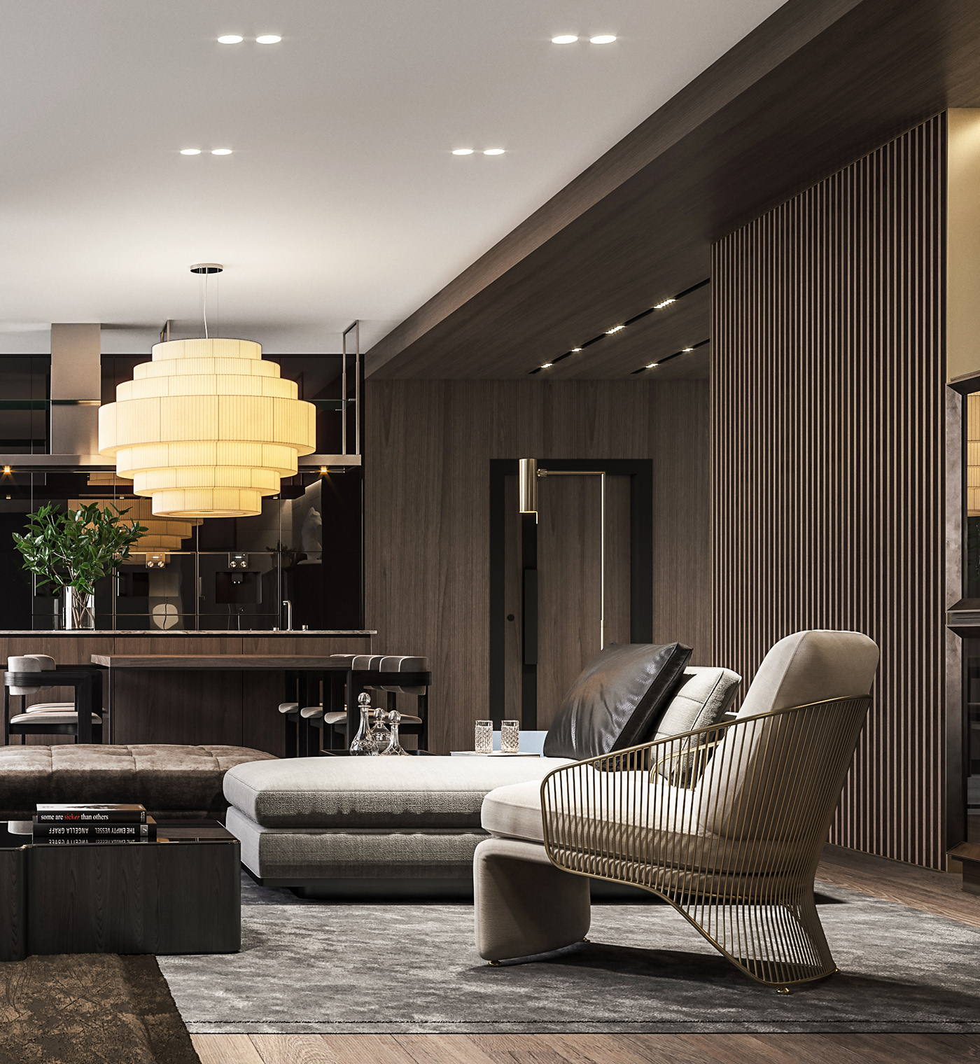 Interior luxury kiev modern Minotti poliform design architecture pechersk