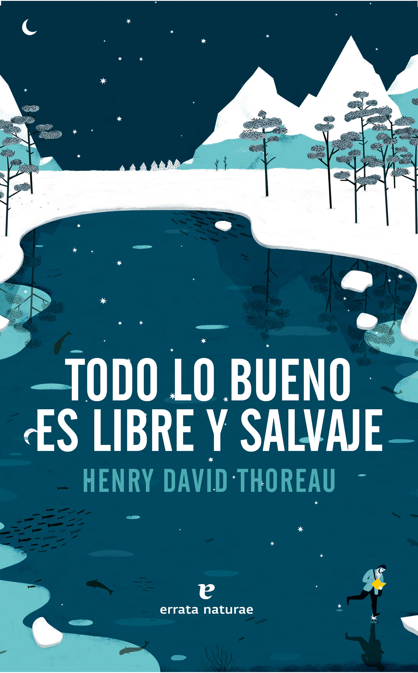 Henry David Thoreau thoreau walden Natalia Zaratiegui lake mountains errata naturae #book cover cover