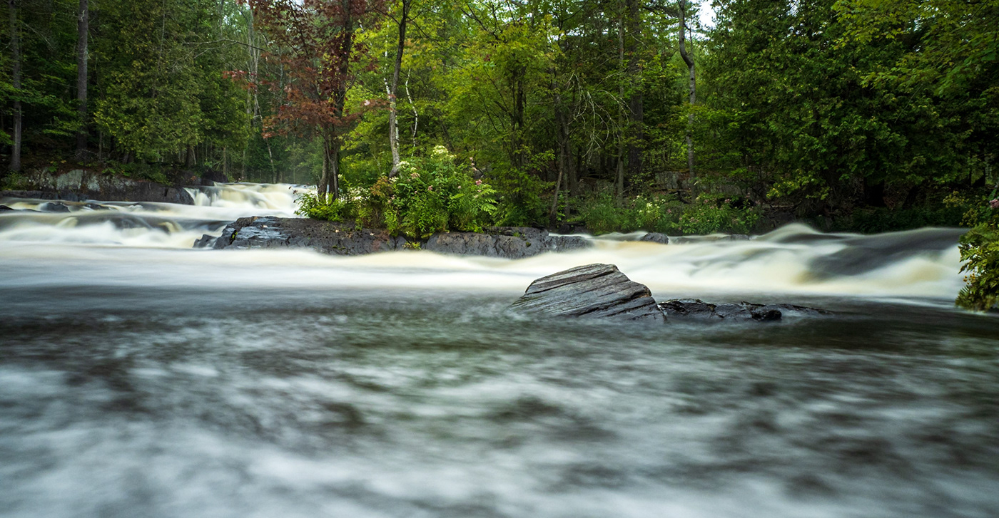 Kawarthas Landscape motionblur movement Nature Ontario river Waterfalls