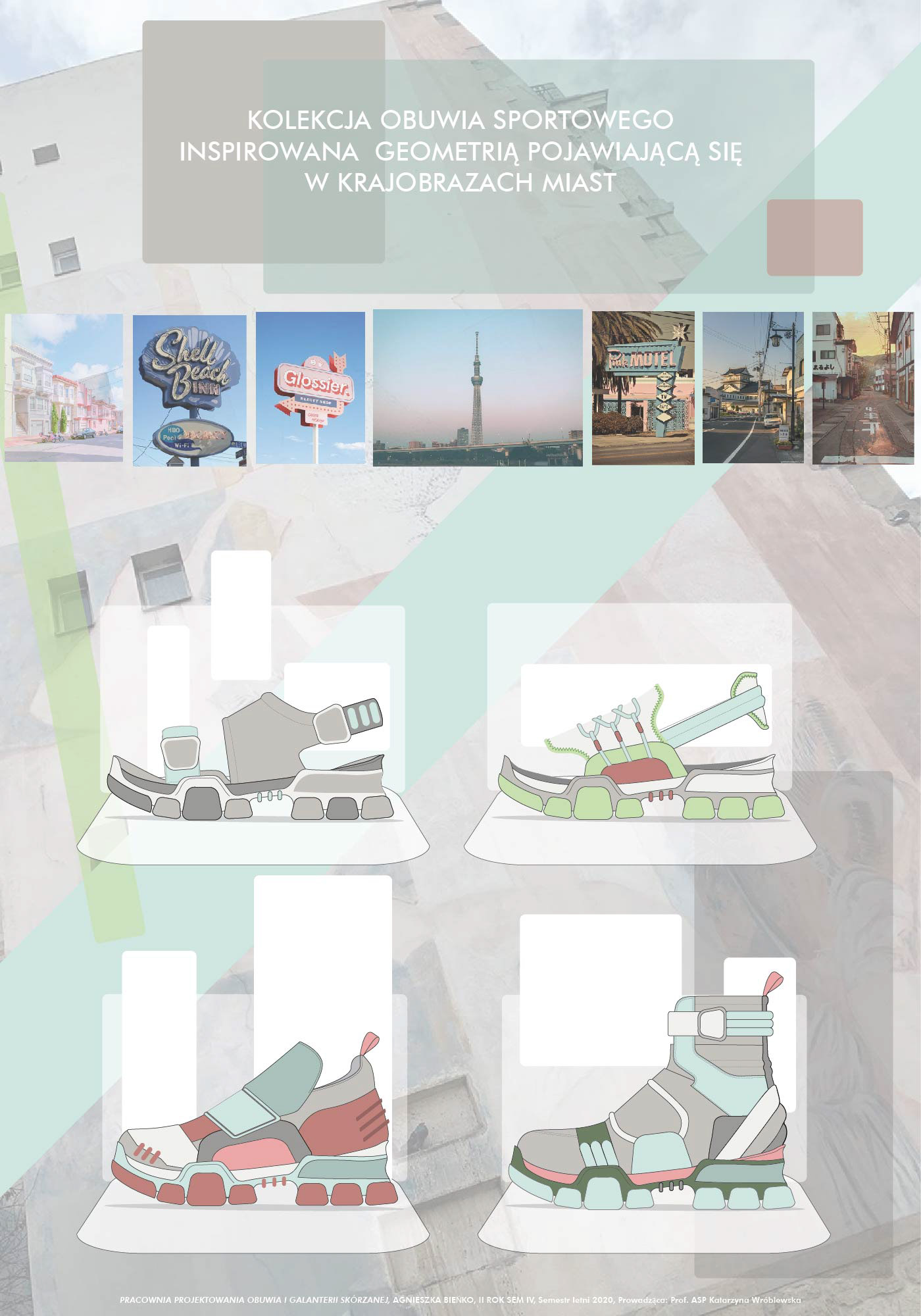 city citygeometry design Fashion  footwear geometric ILLUSTRATION  shoes sneakers streetwear
