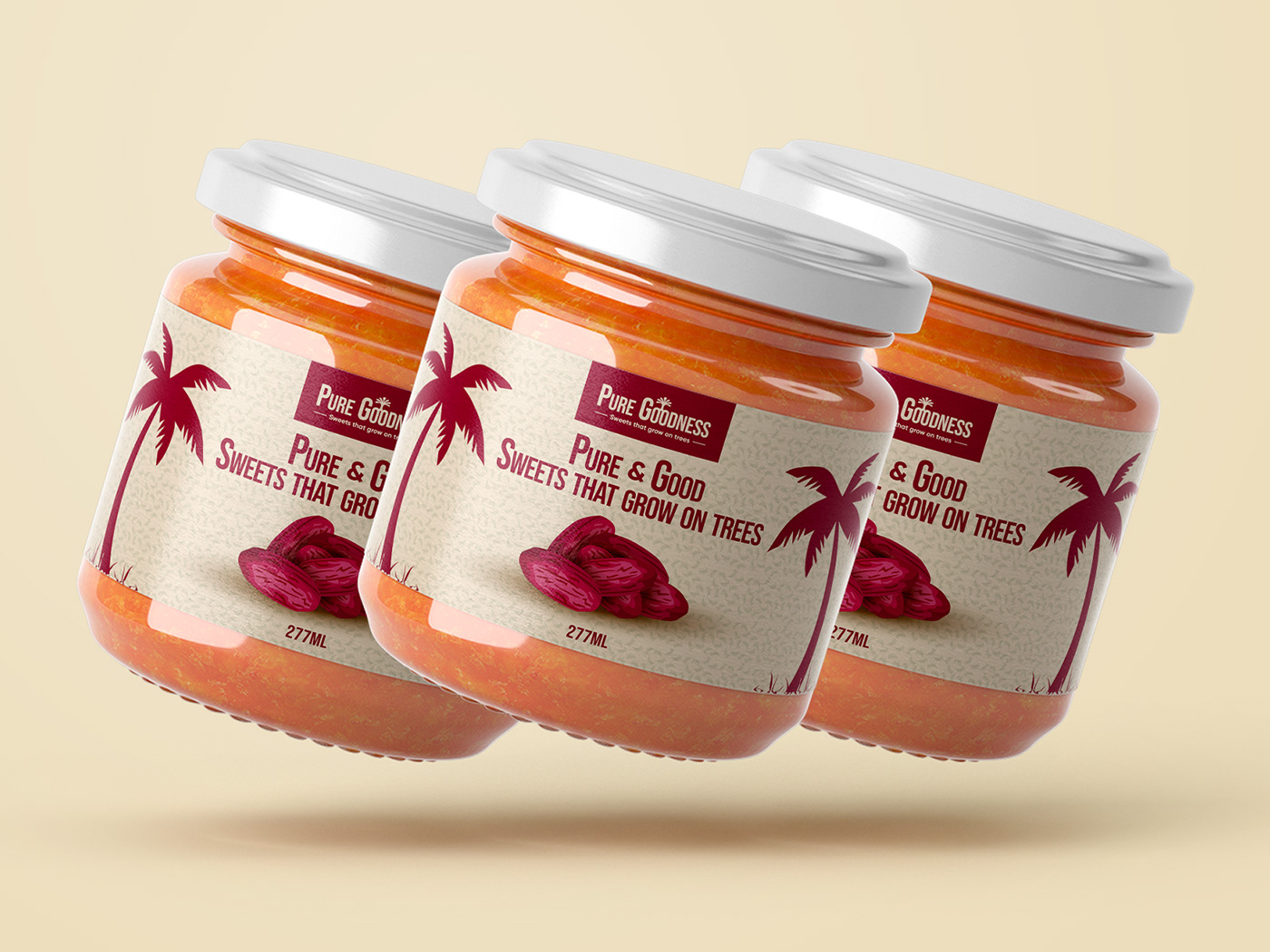 Jam Jar Packaging Design | Label Design | Food Packaging